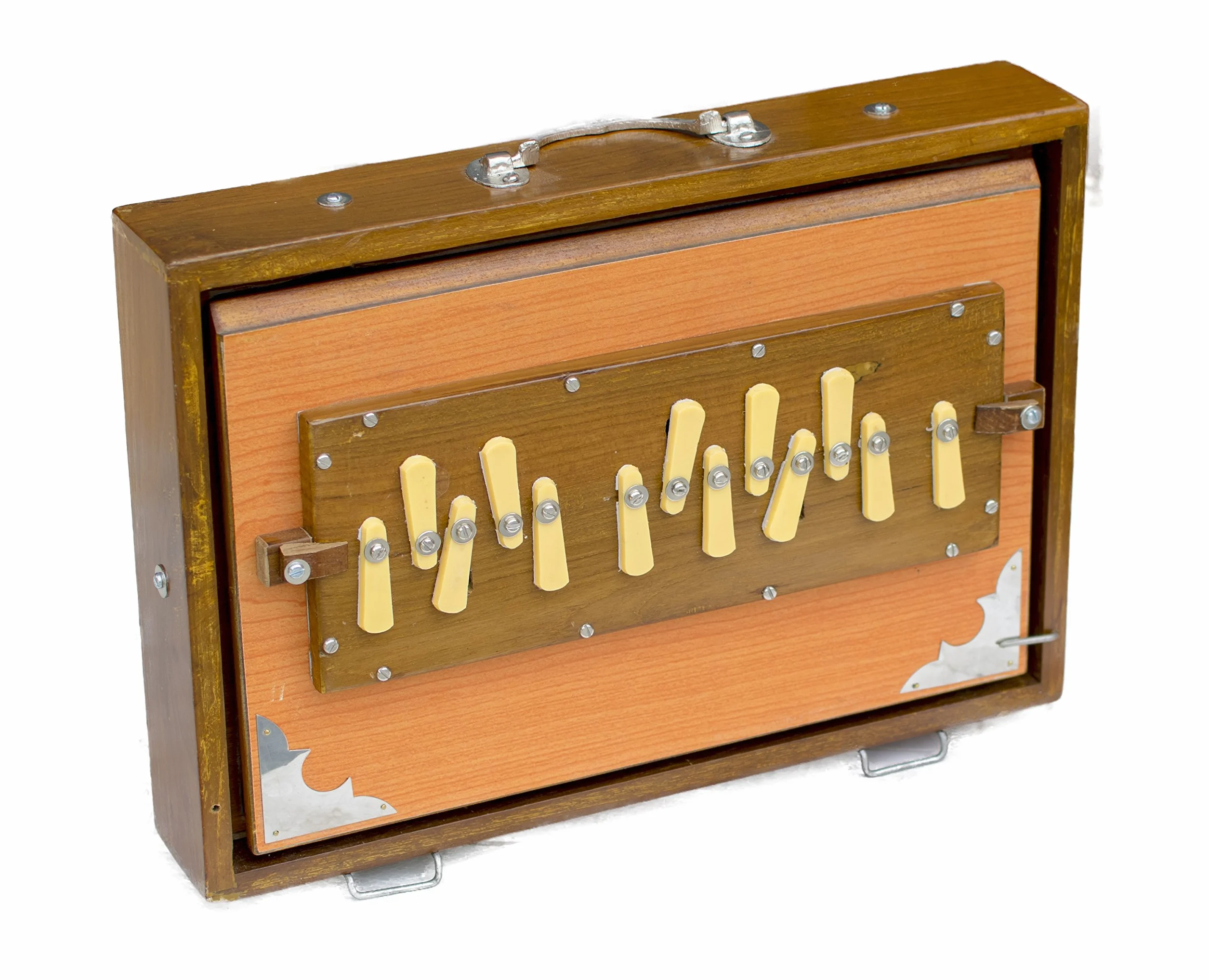 MKS Shruti Box de Concert Bois de Teck 13 Drone