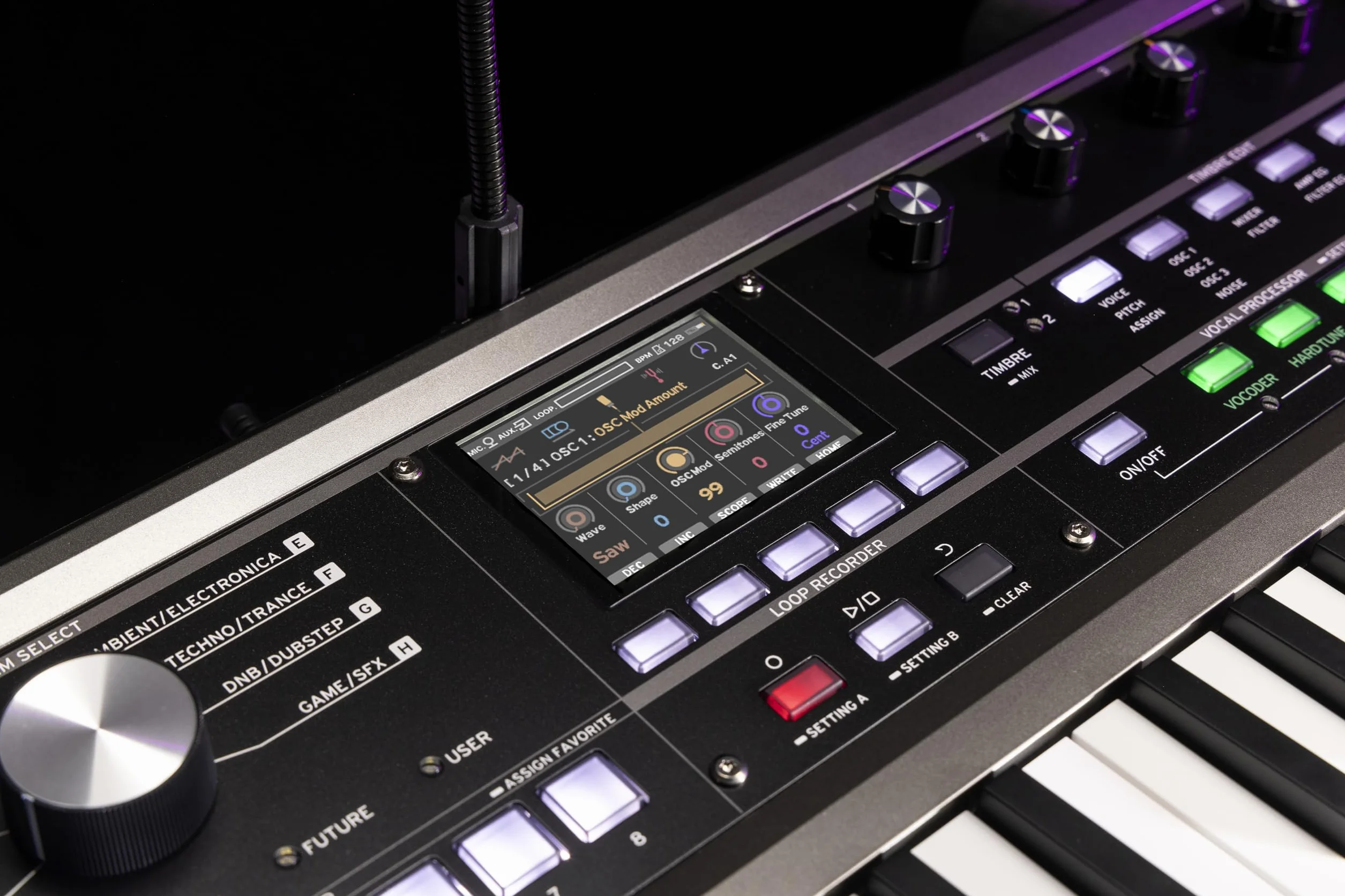 Korg microKORG 2 Synthétiseur Analogique 37 Touches Processeur Vocal
