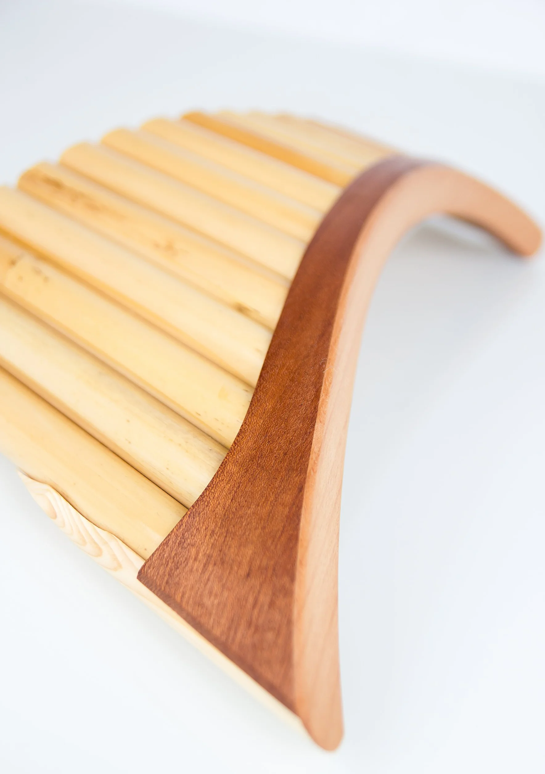 Flûte de Pan Plaschke Premium 25 tubes avec sabot, sacoche et kit d'entretien
