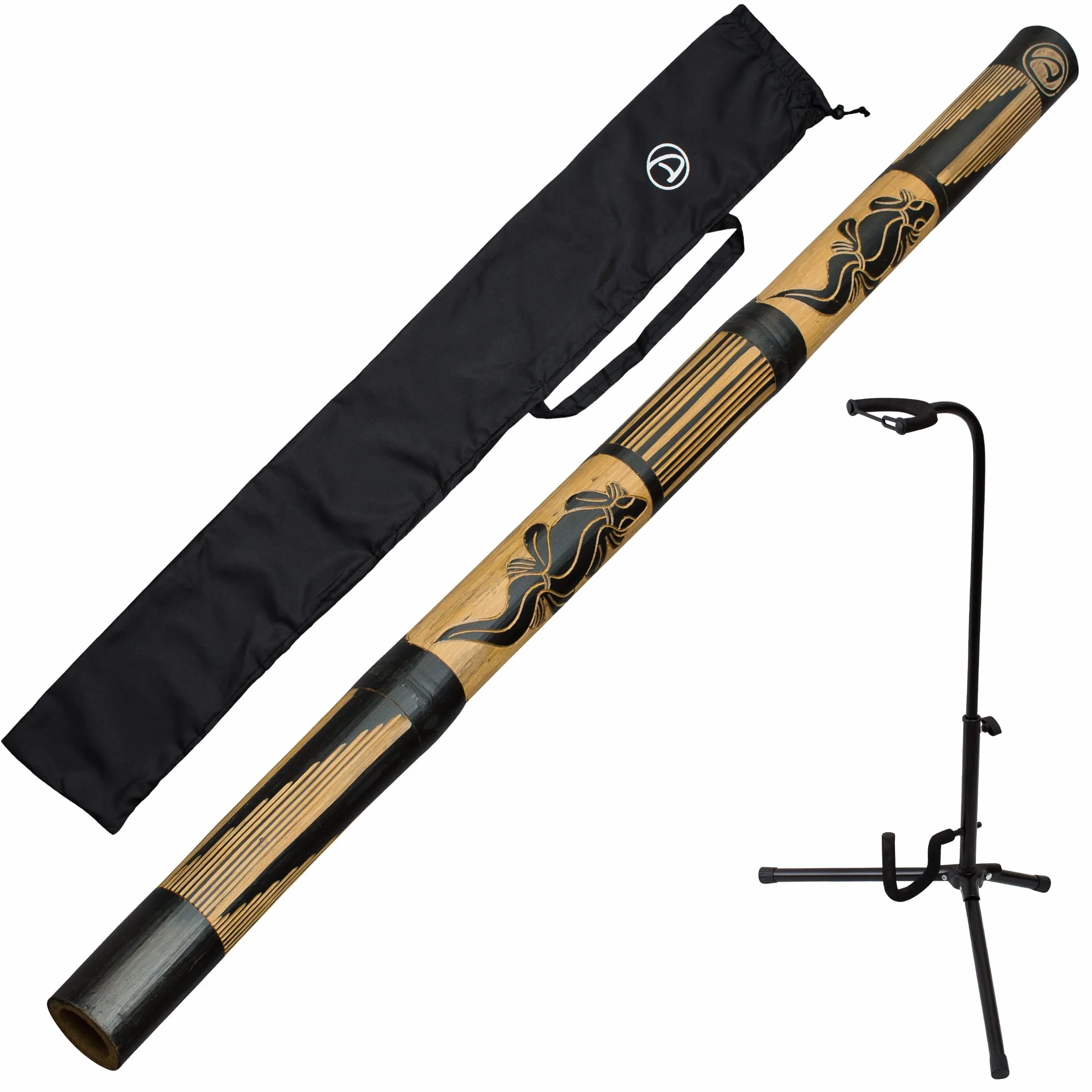 Australian Treasures bambou didgeridoo avec stand
