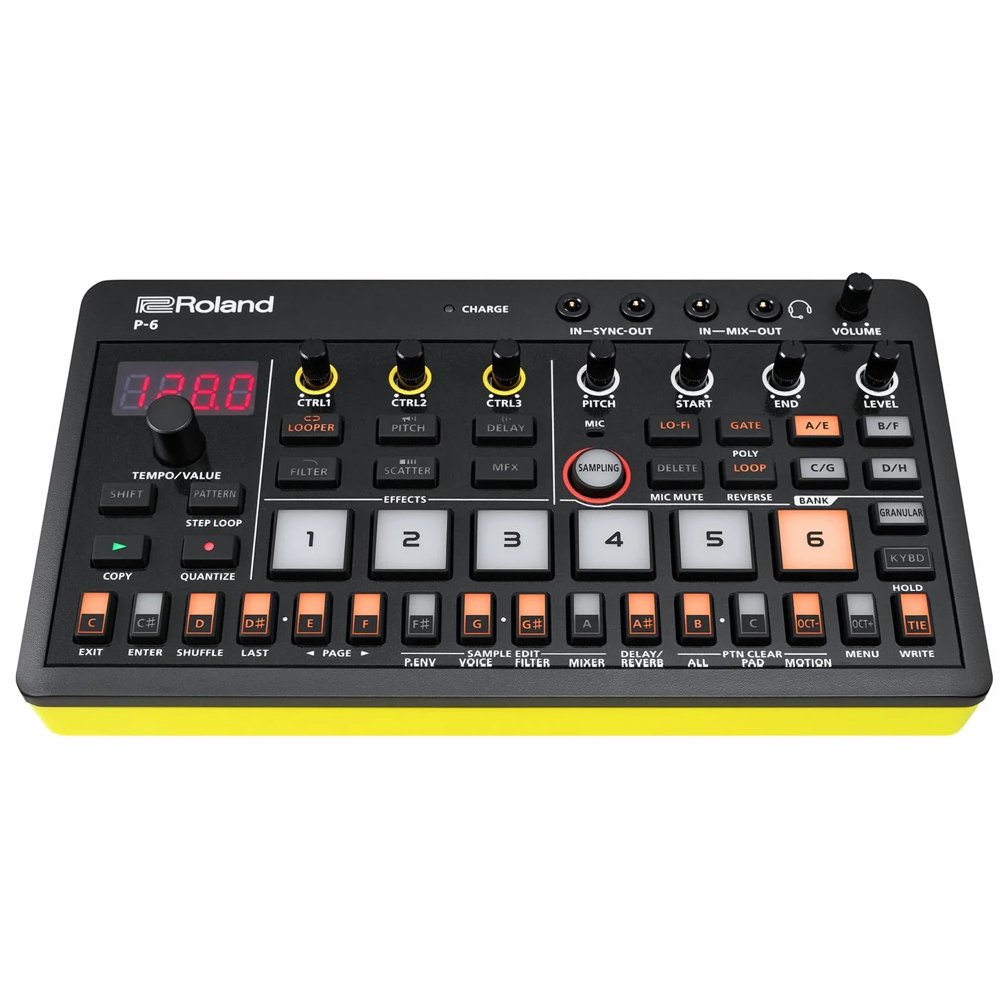 Roland Aira Compact P-6 Creative Sampler avec casque