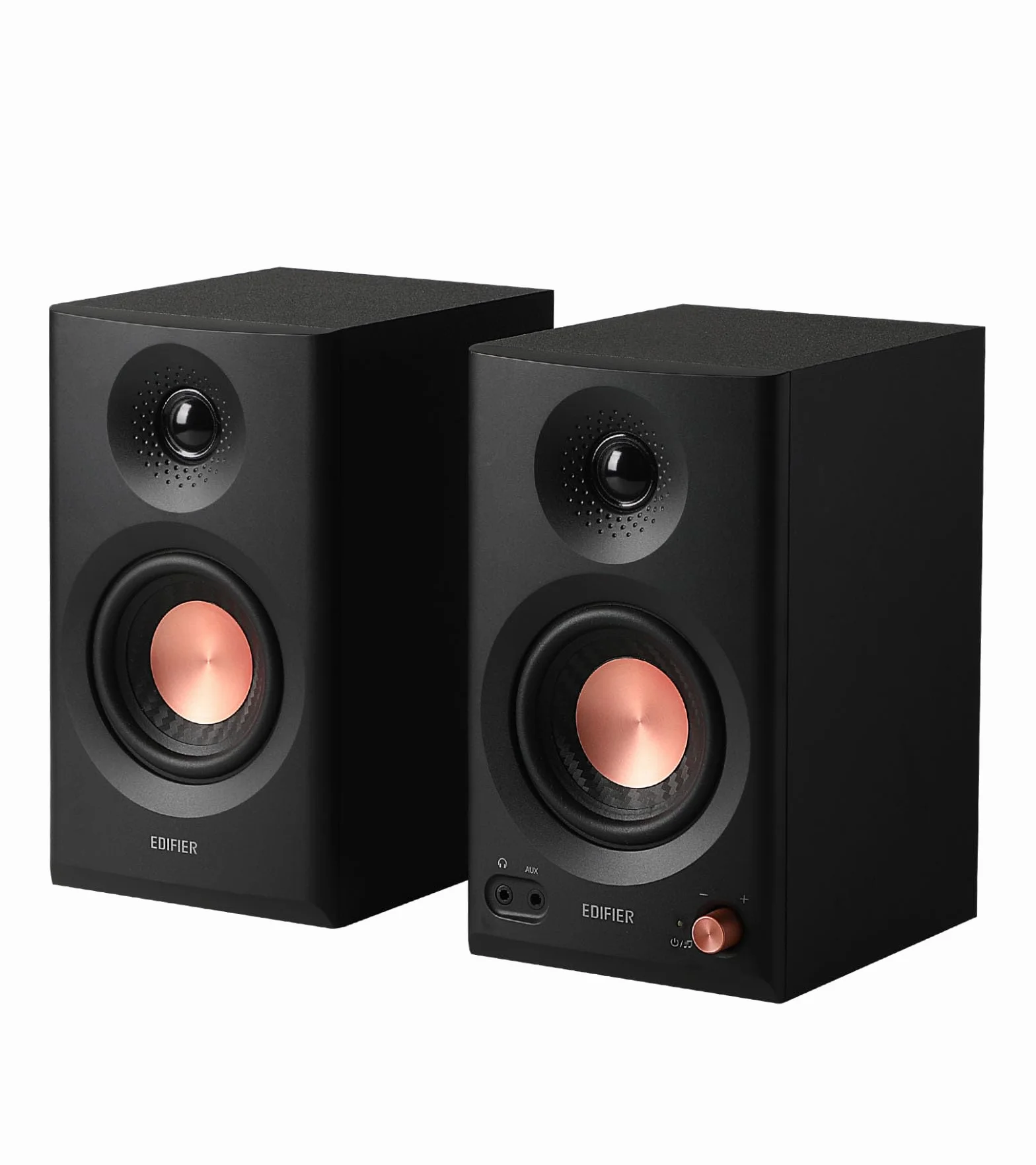 Edifier MR3 Haut Parleurs de Studio Compacts 2.0, Hi-Res Audio, Bluetooth V5.4, Noir