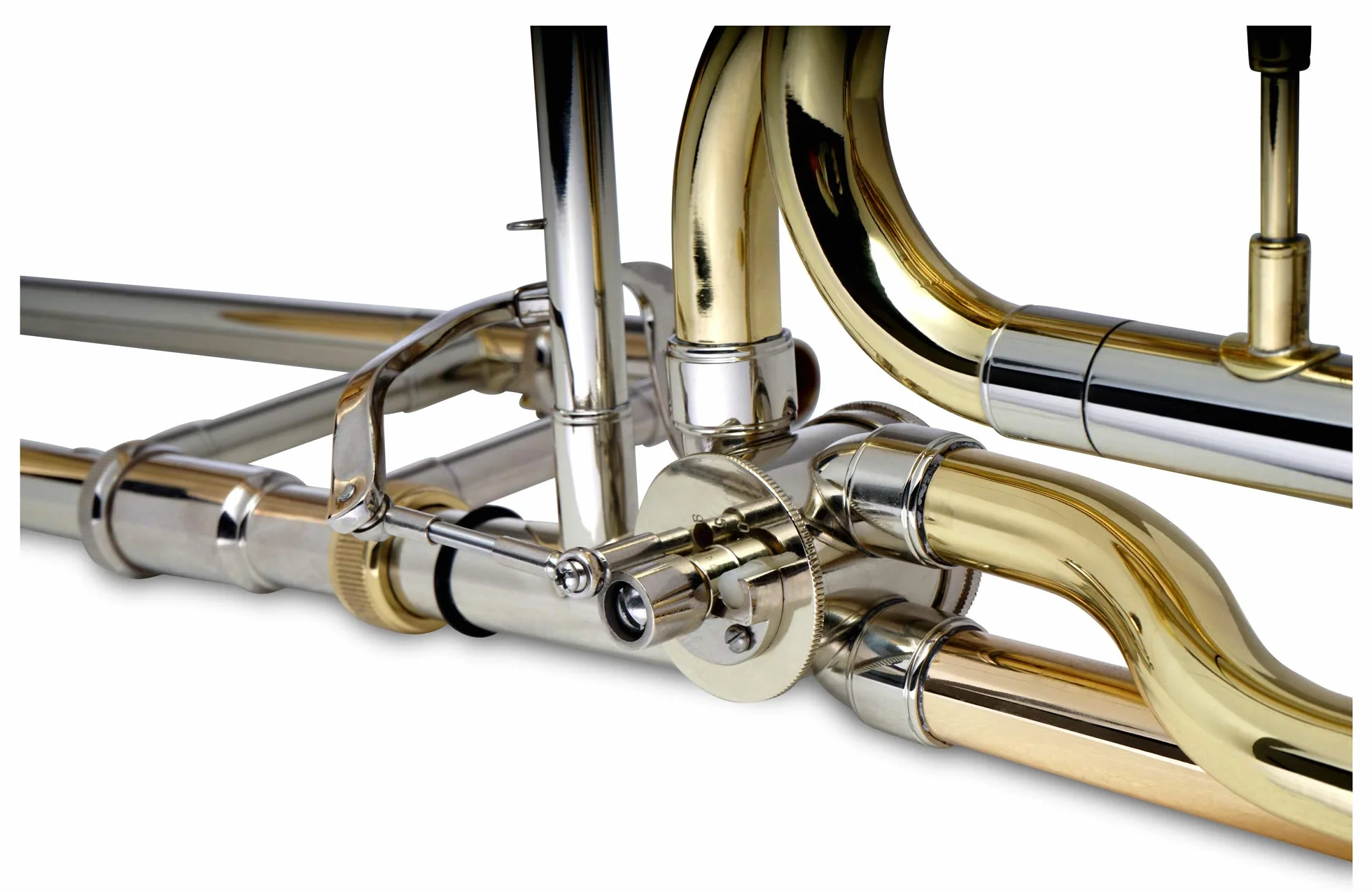 Classic Cantabile QP-42 Trombone Quart Bb/F Pavillon laiton doré 215 mm 13,89 mm