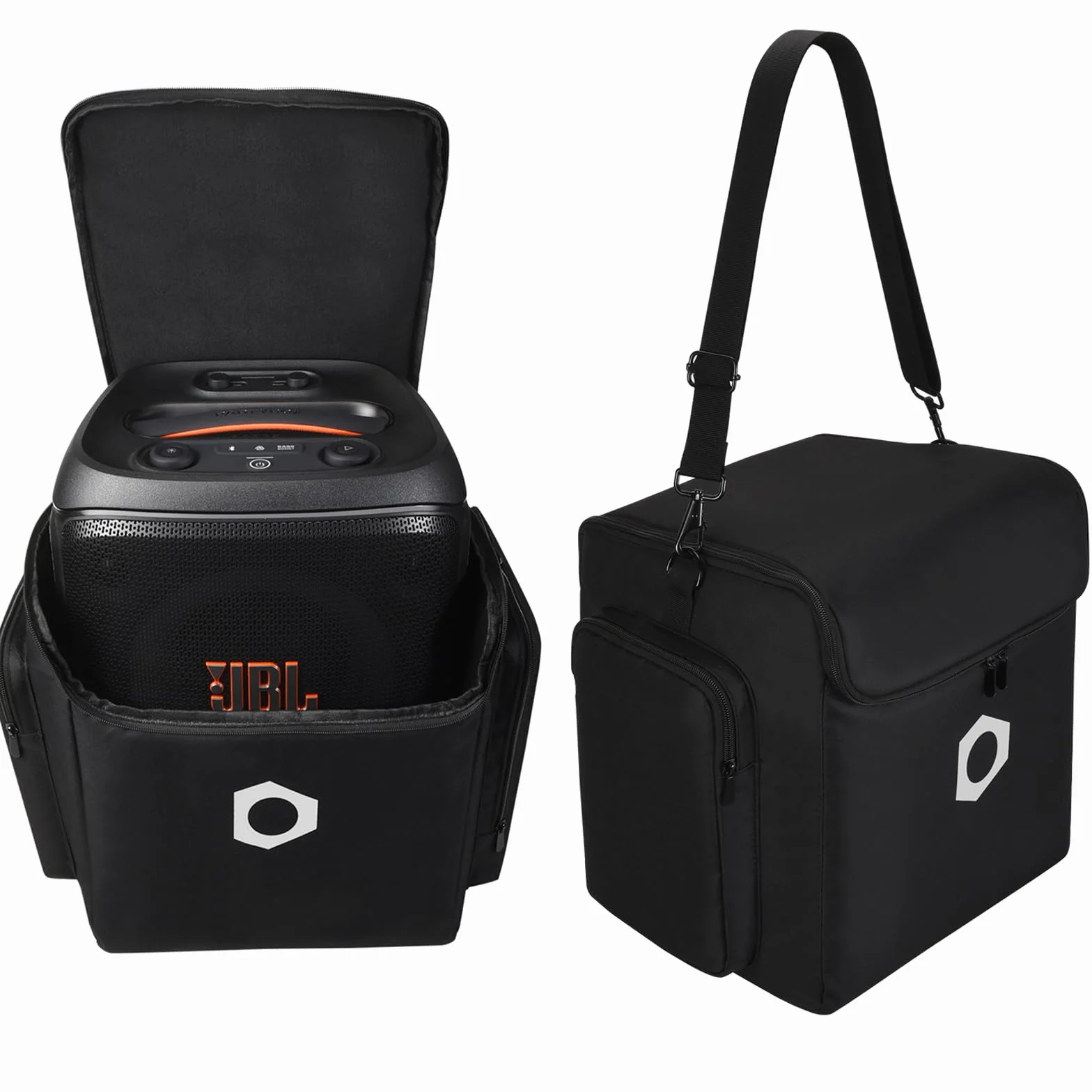 Étui Transport Housse Protection Sac Voyage pour JBL PARTYBOX Encore 2 / PartyBox Encore Essential Enceinte Portable Noir