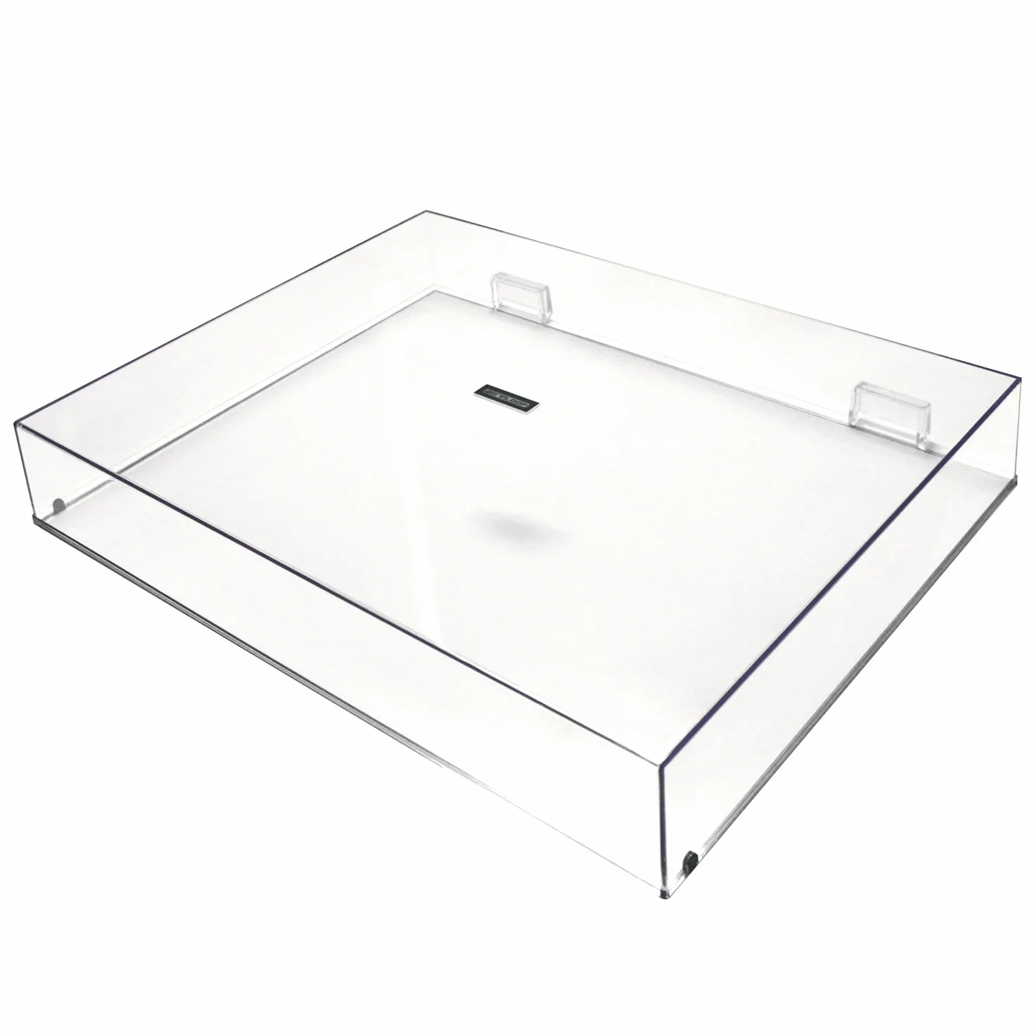 Reloop RP-7000/8000 Housse Platine Vinyle Pliable Acrylique Protection Poussière Transparent Noir