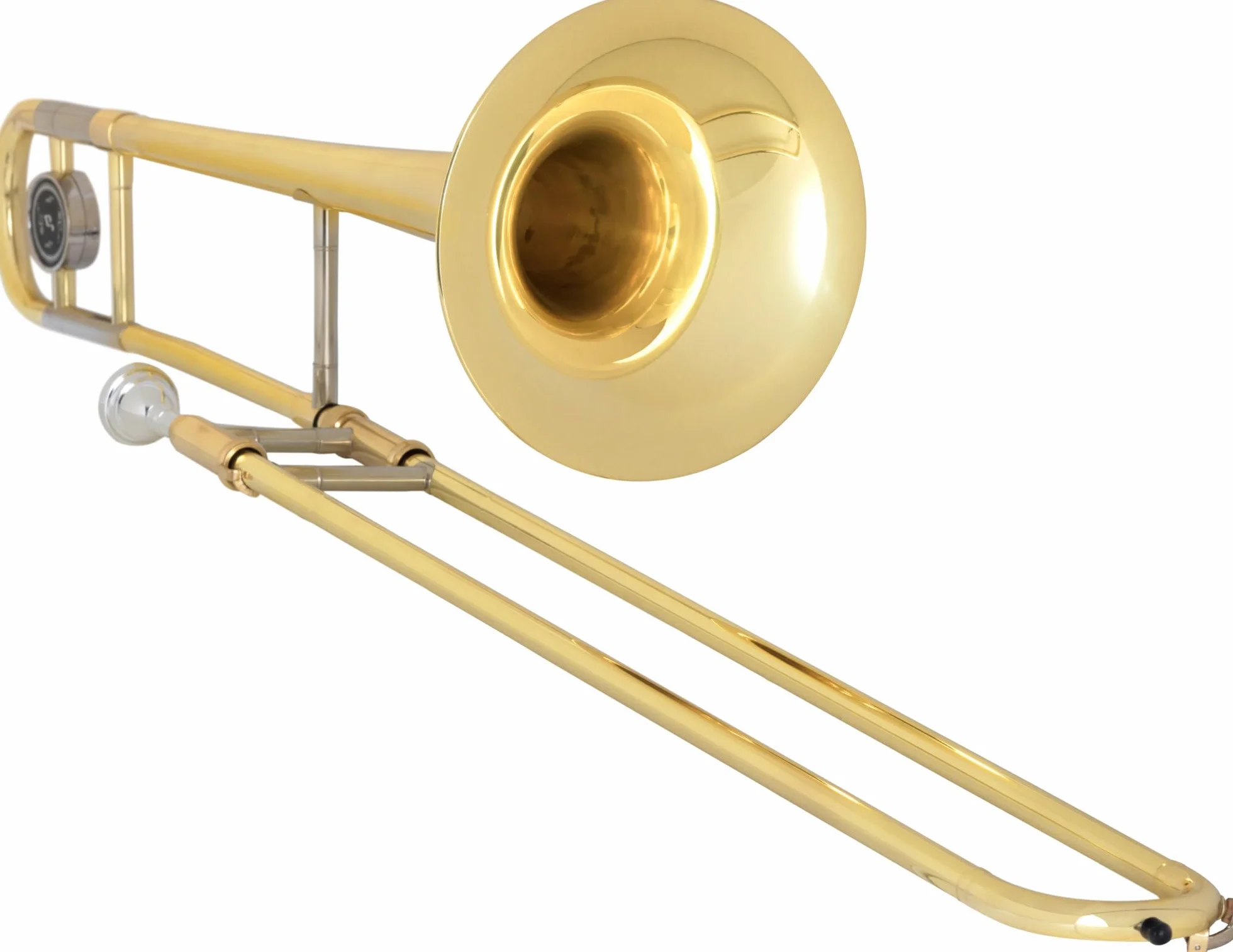 Trombone Ténor Classic Cantabile TP-12 Bb Corps Laiton Vernis Clair Coulisse Maillechort Chromée Set Embouchure Étui Léger