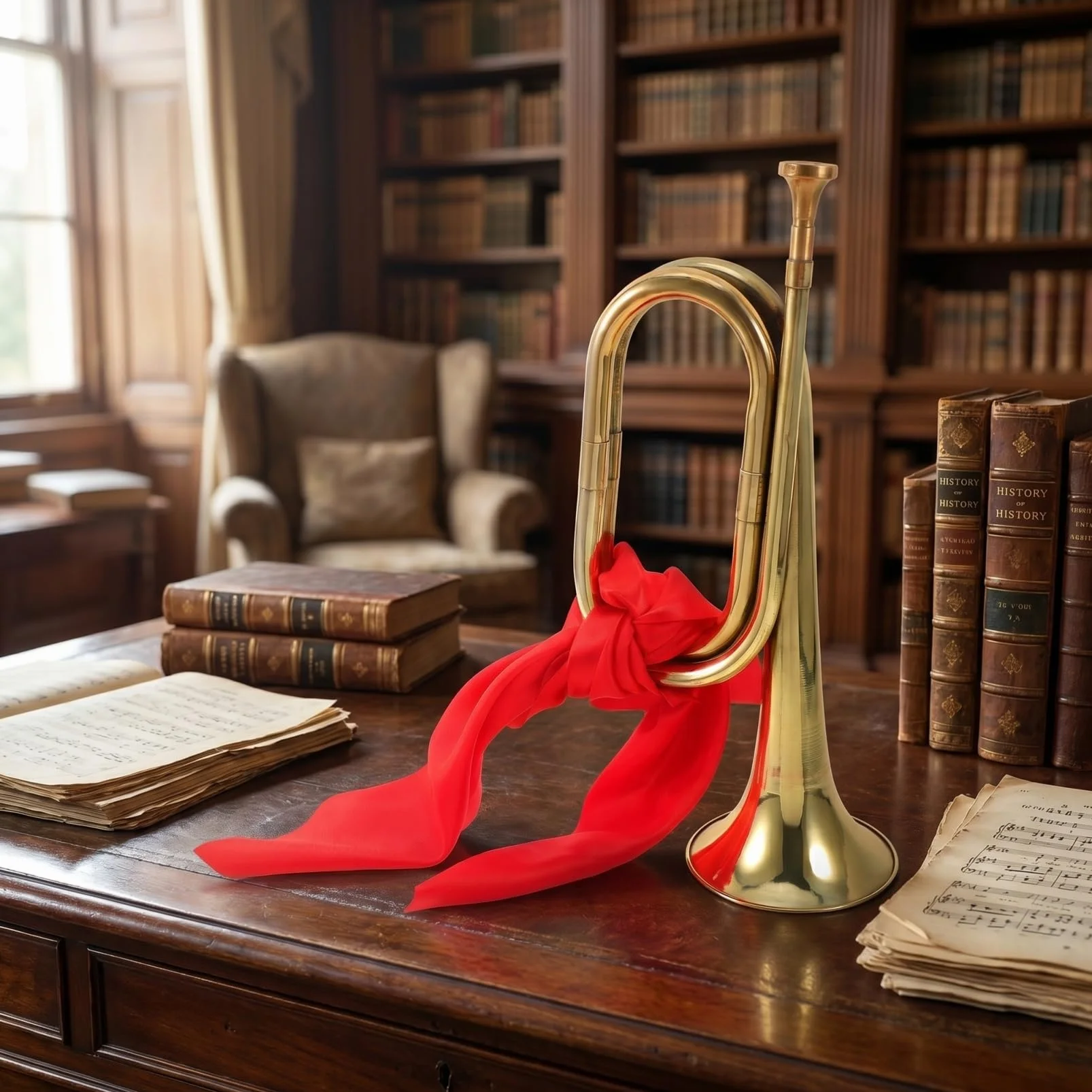 VICASKY Charge Bugle Klaxon Instrument Corne de soufflage Trompette