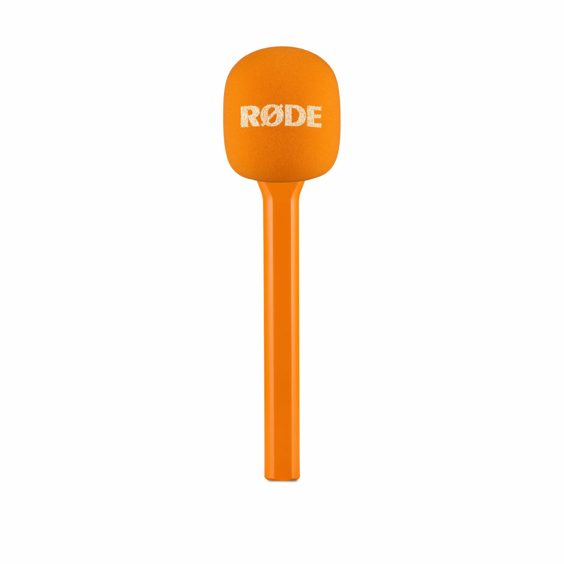 RØDE Interview GO Adaptateur à Main pour Microphones sans Fil Orange