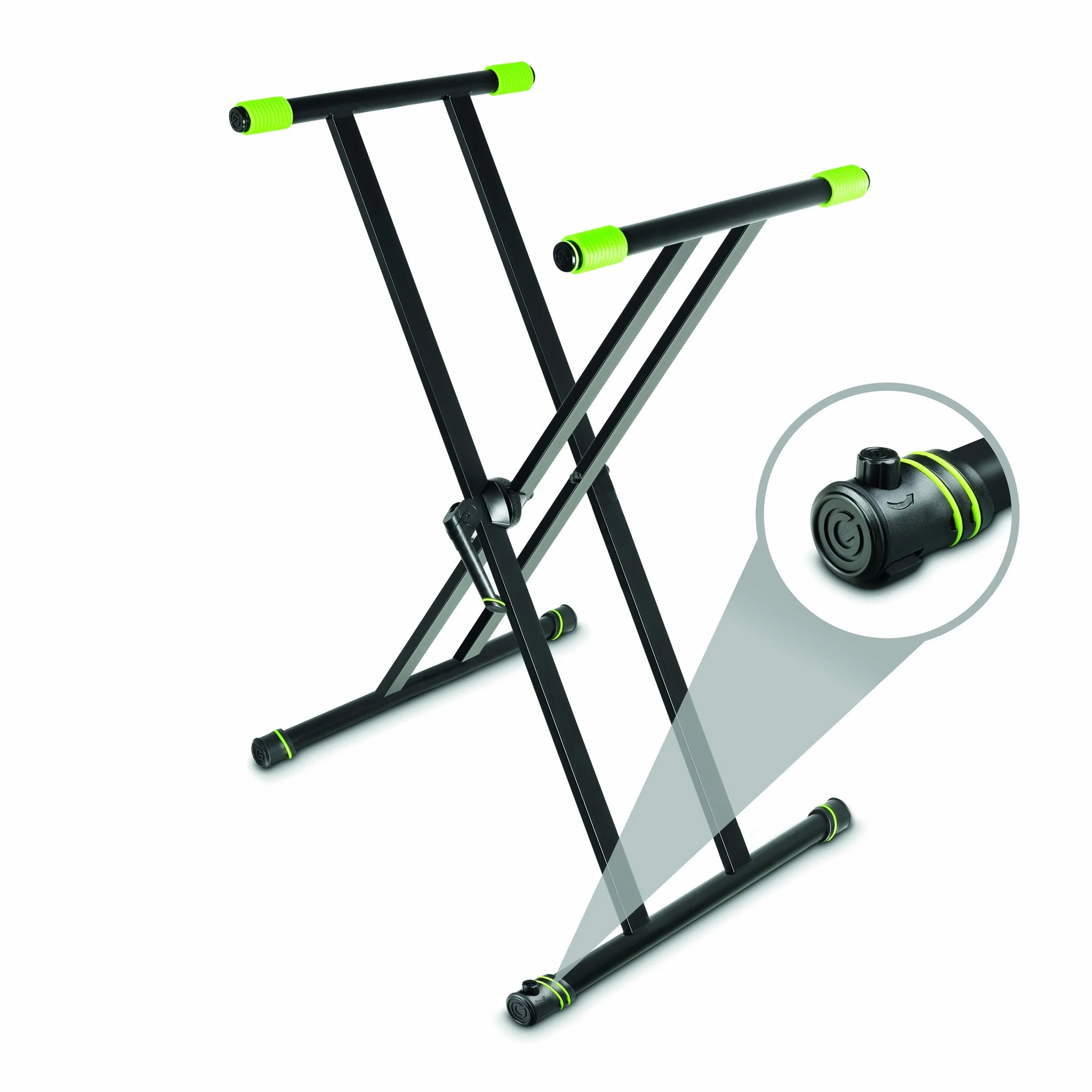 Gravity KSX 2 RD Ensemble support clavier X-Form double bureau rapide