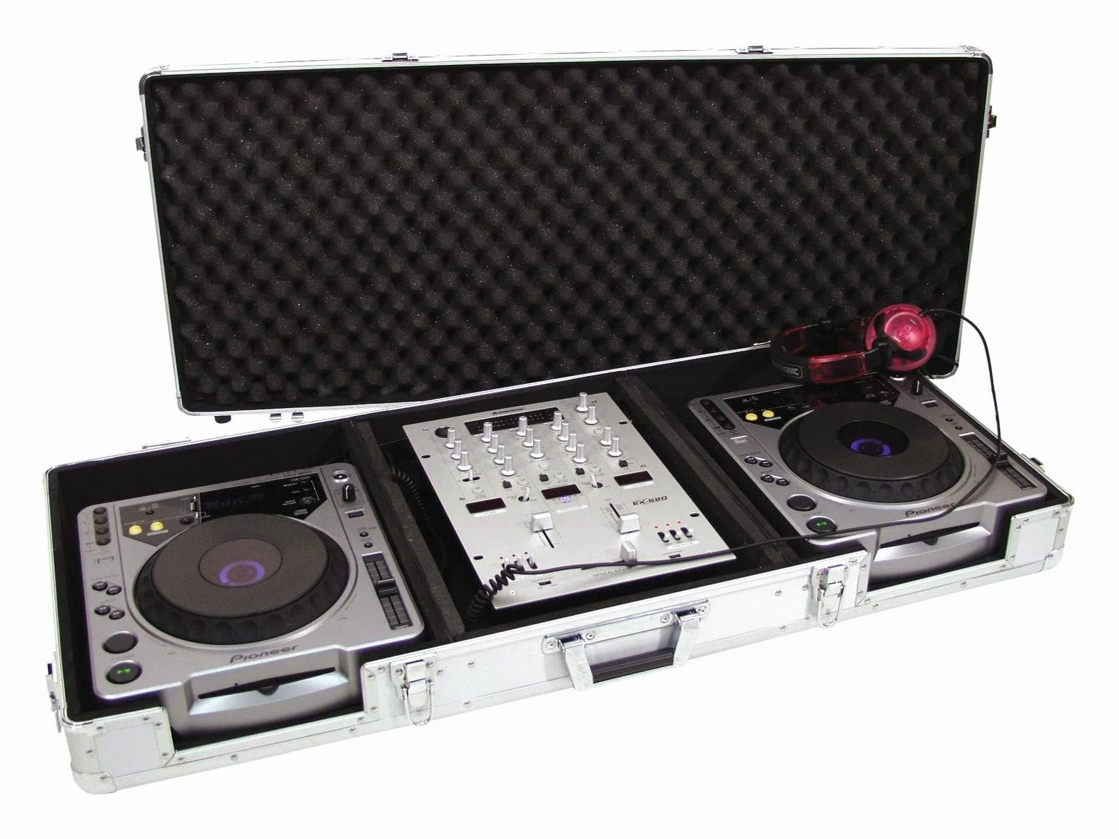 Roadinger DIGI-2 Console Universel Noir 2xCD/1xM-12