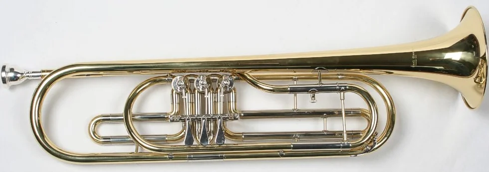 Bass Trompette Trompette basse avec Embouchure Étui Neuf