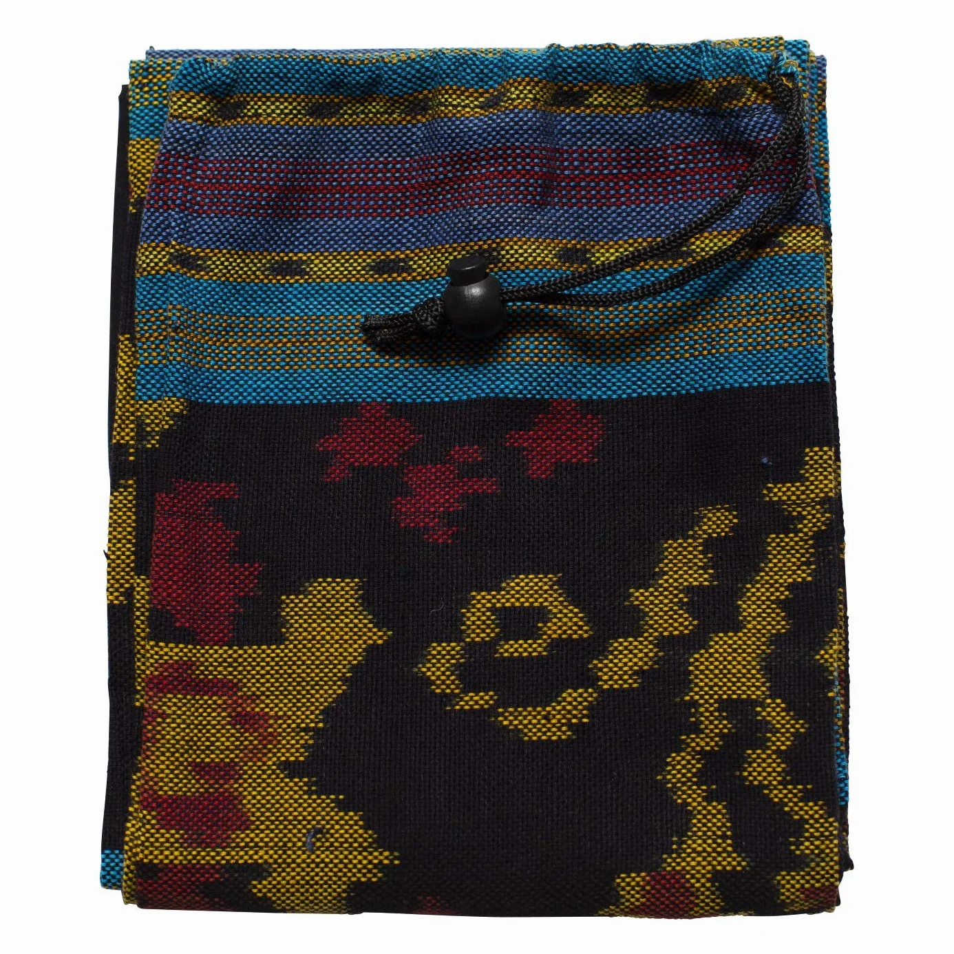 Didgeridoo 120cm z woskiem pszczelim i torbą ikat - zestaw do nauki gry