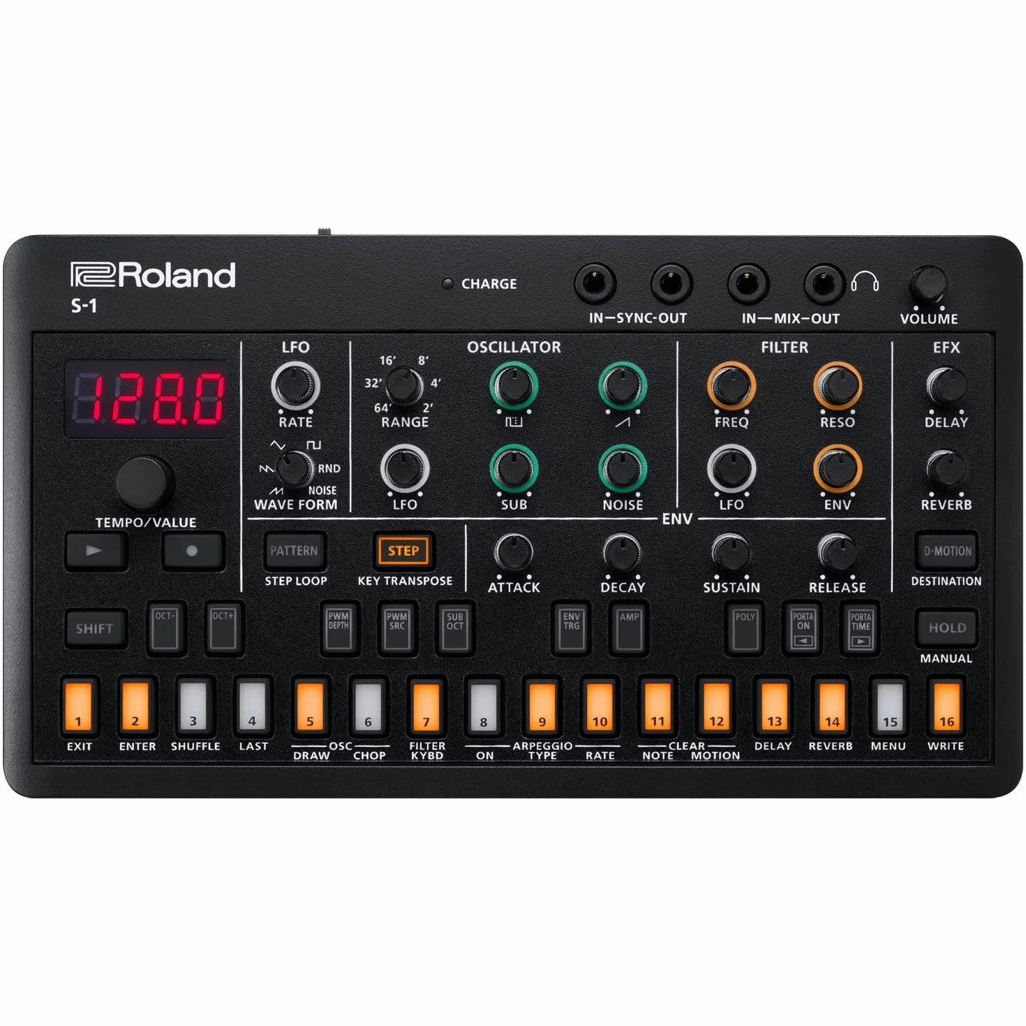 Roland Aira Compact S-1 Tweak Synthétiseur + casque Keepdrum