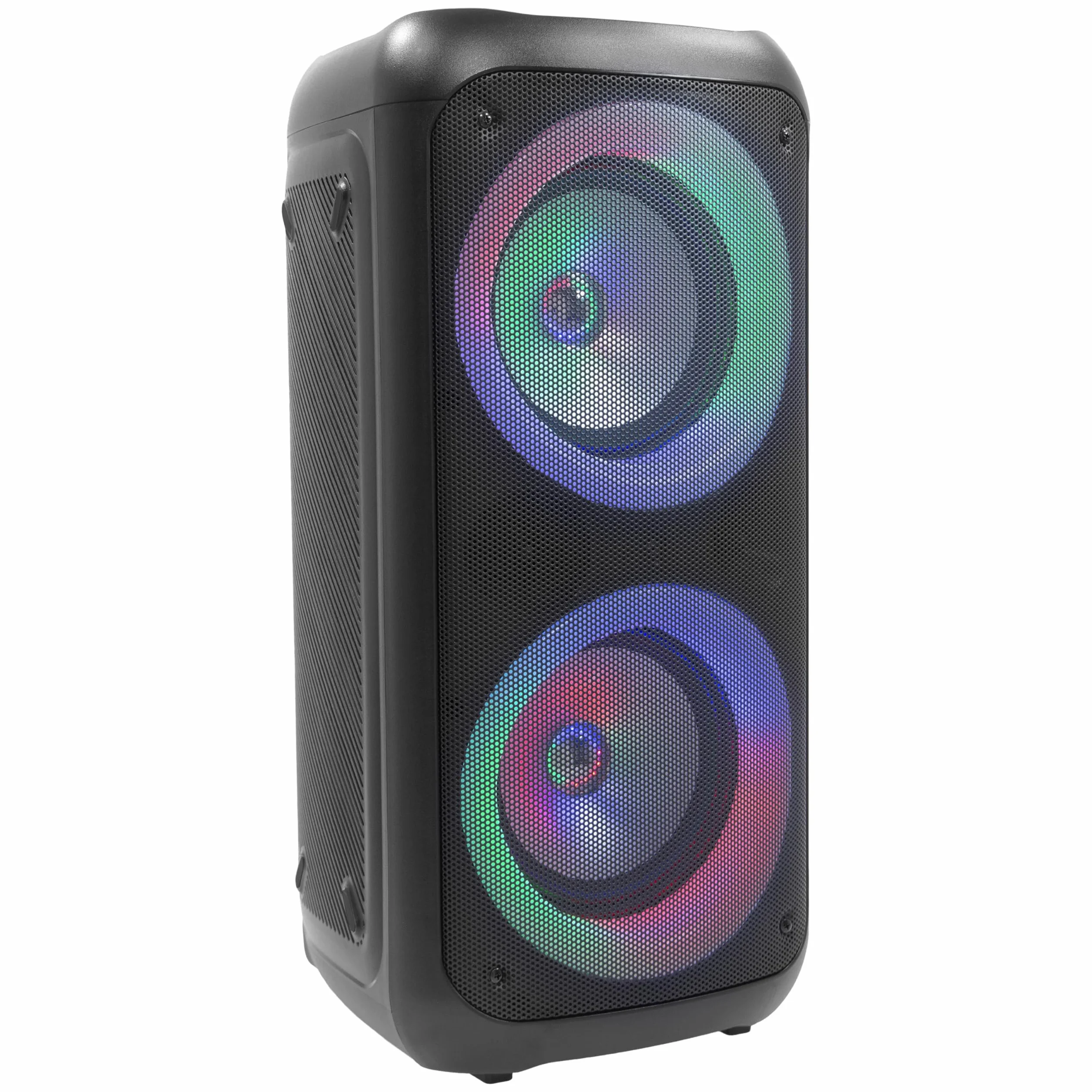 BoomTone DJ Traveler 400 Enceinte sur Batterie Bluetooth USB/SD Lumière Intégrée Poignée Télescopique