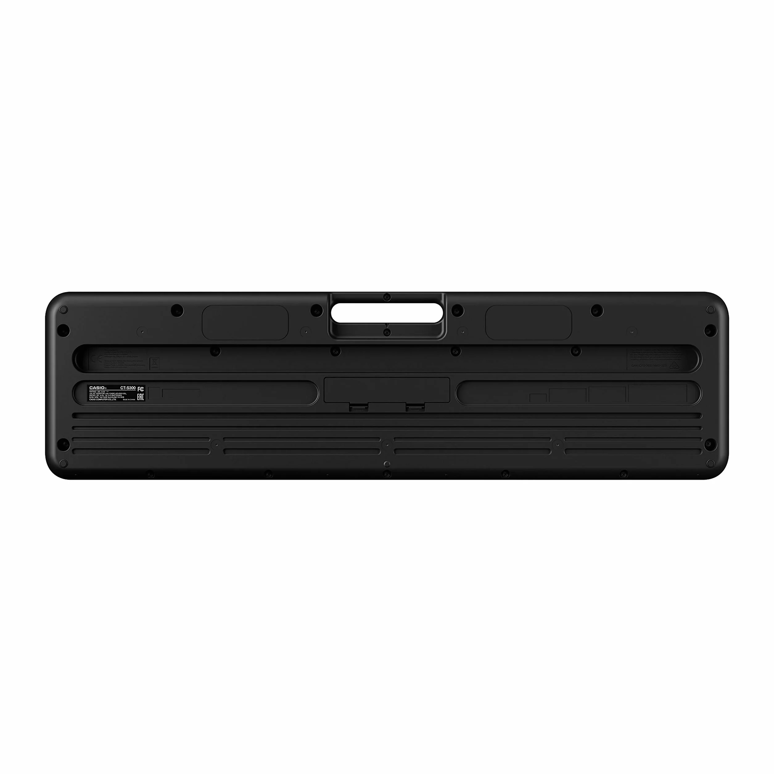 Casio Casiotone CT-S300 Clavier 61 Touches à Frappe Dynamique, 400 Sons, 77 Rythmes, Noir