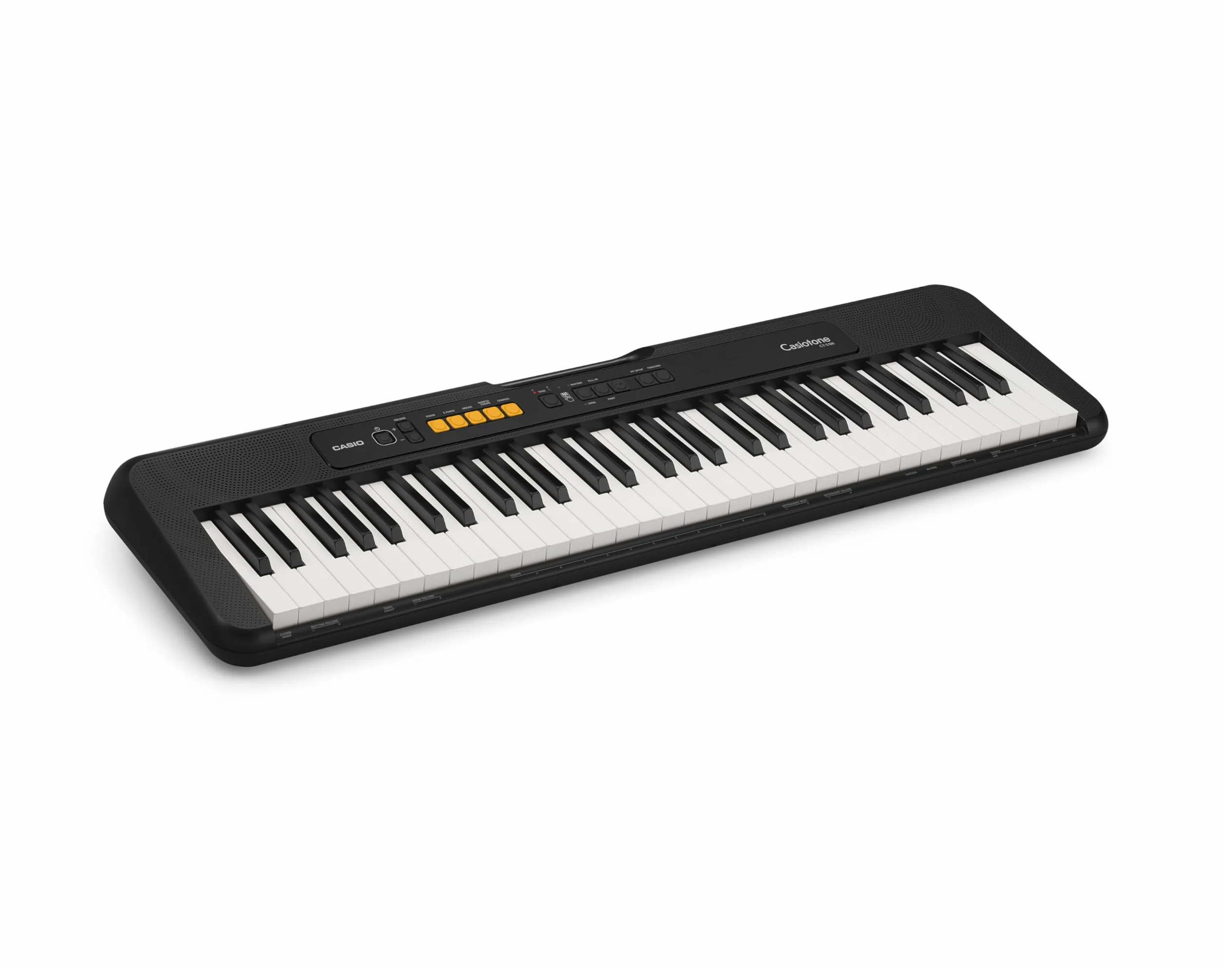Casio Casiotone CT-S100 Clavier 61 Touches Standard, 122 Sons, 61 Rythmes, Noir