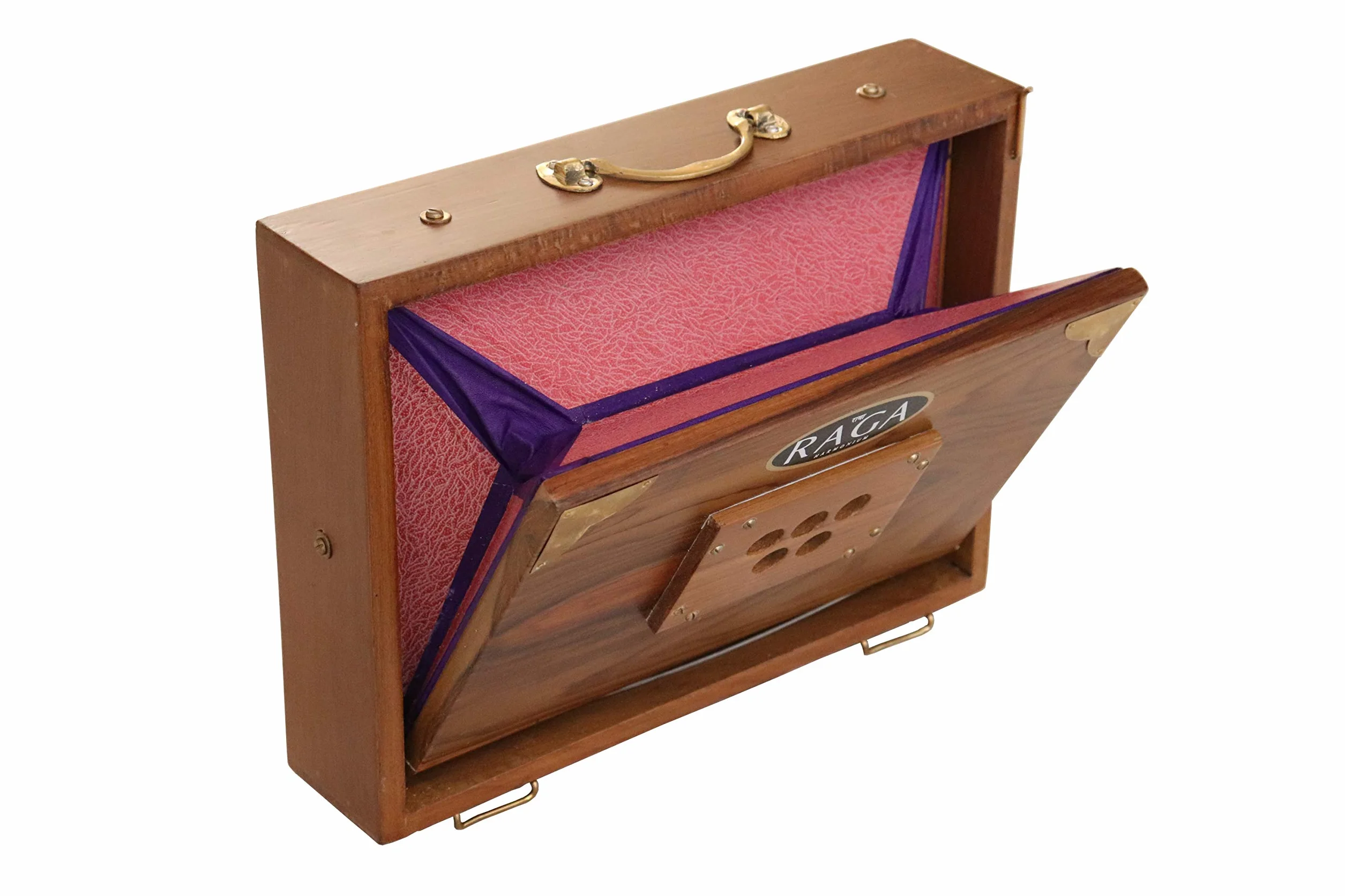 Shruti Box Raga Mini Teck 30 x 22 x 8,5 cm 2 kg Accordage 440 Hz