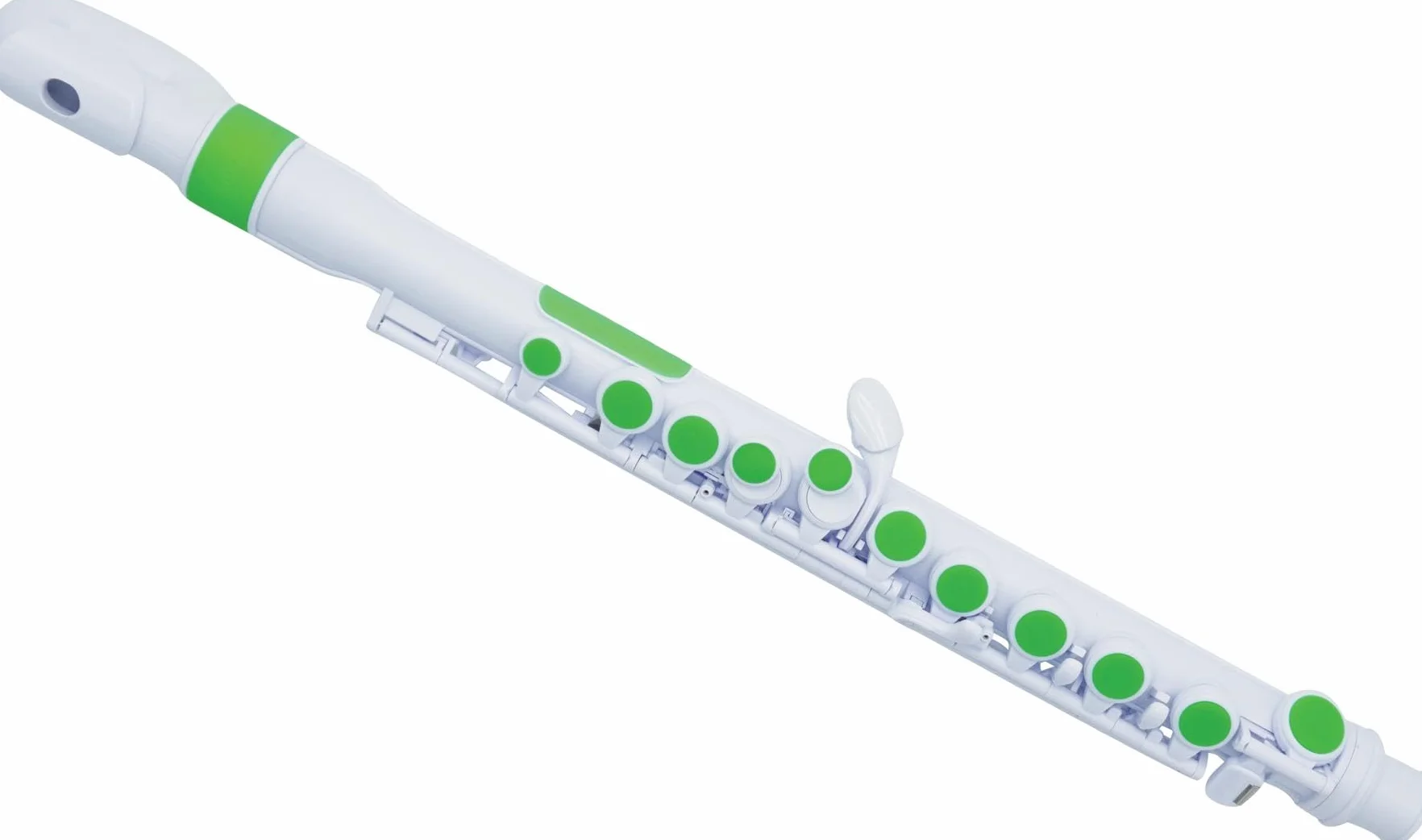 Nuvo Flûte blanche et verte 5 cm