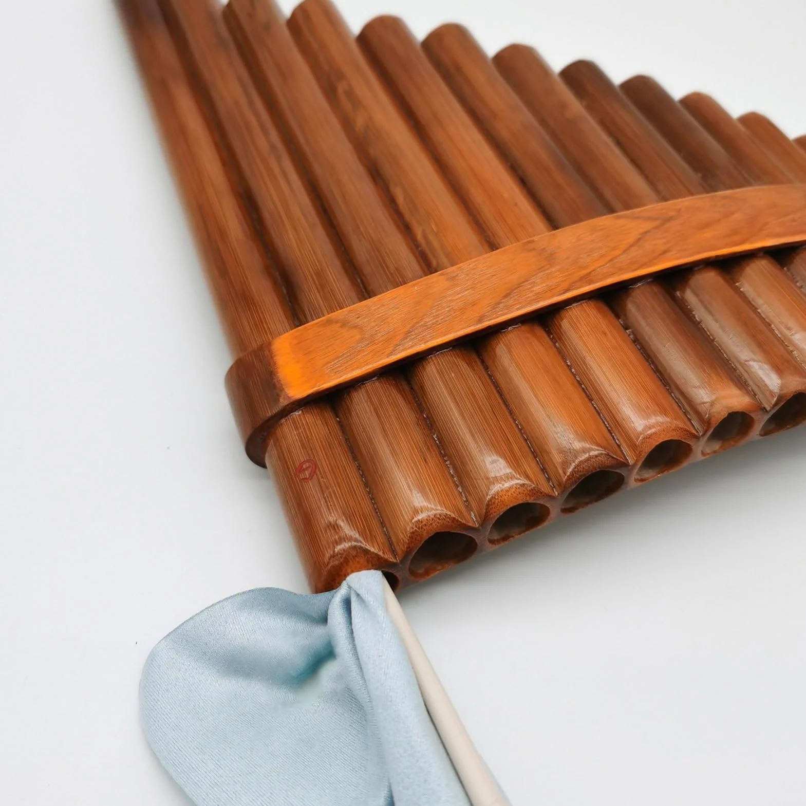 Flûte De Pan 15 Tuyaux Bambou Avec Sac De Transport, Instrument Traditionnel Chinois