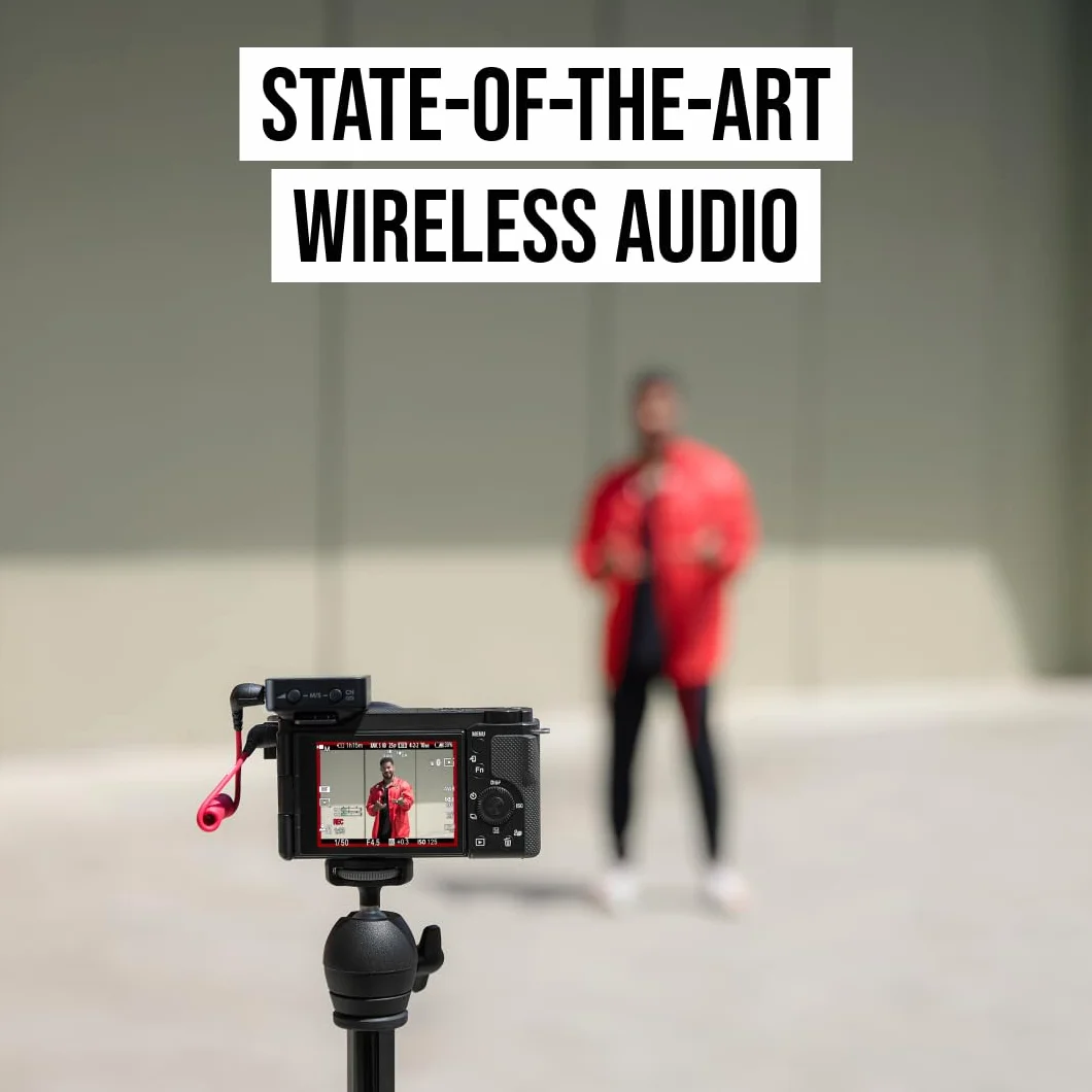RØDE Wireless GO (Gen 3) Microphone sans Fil Compact 32 Bits Float Enregistrement Automatique du Niveau Noir