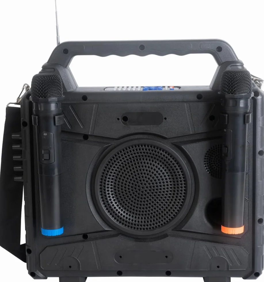 Ibiza Enceinte Karaoke sans Fil Nomade avec écran KARAVISION