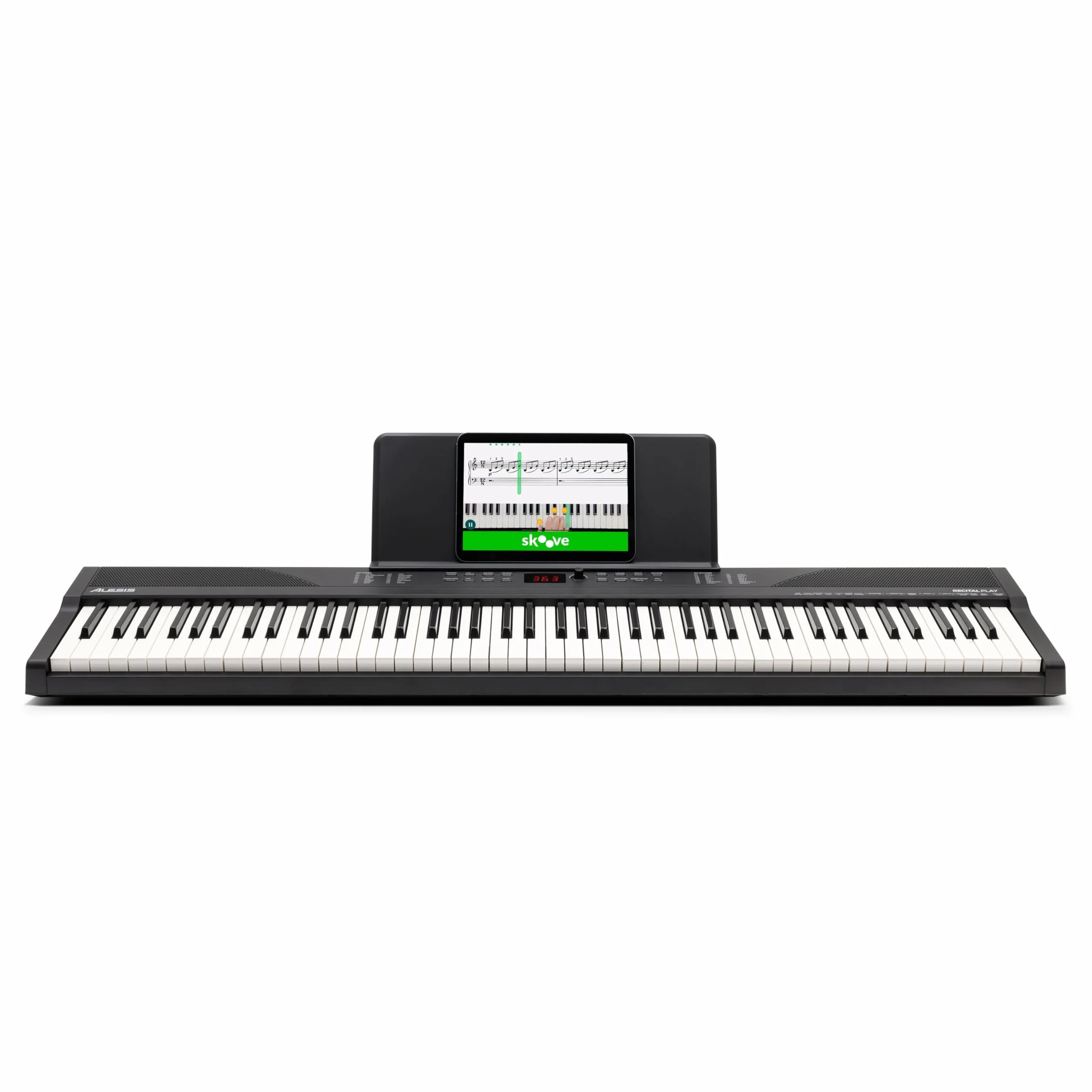 Alesis Piano Numérique 88 Touches avec 480 Sons, Haut-Parleurs, MIDI USB, Sac de Transport, Support, Casque, Pédale