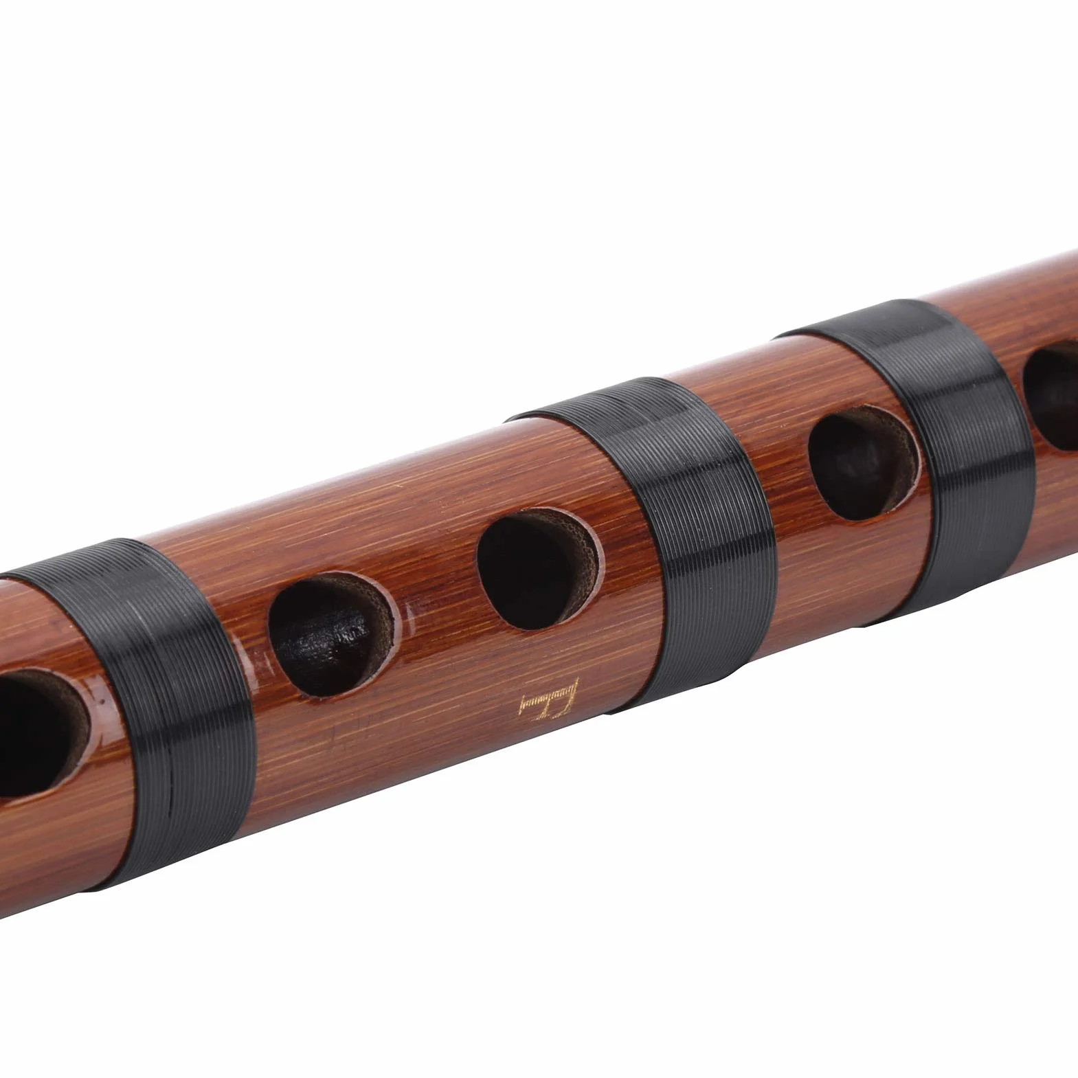 Flûte en bambou chinoise Dizi F Key avec étui de transport