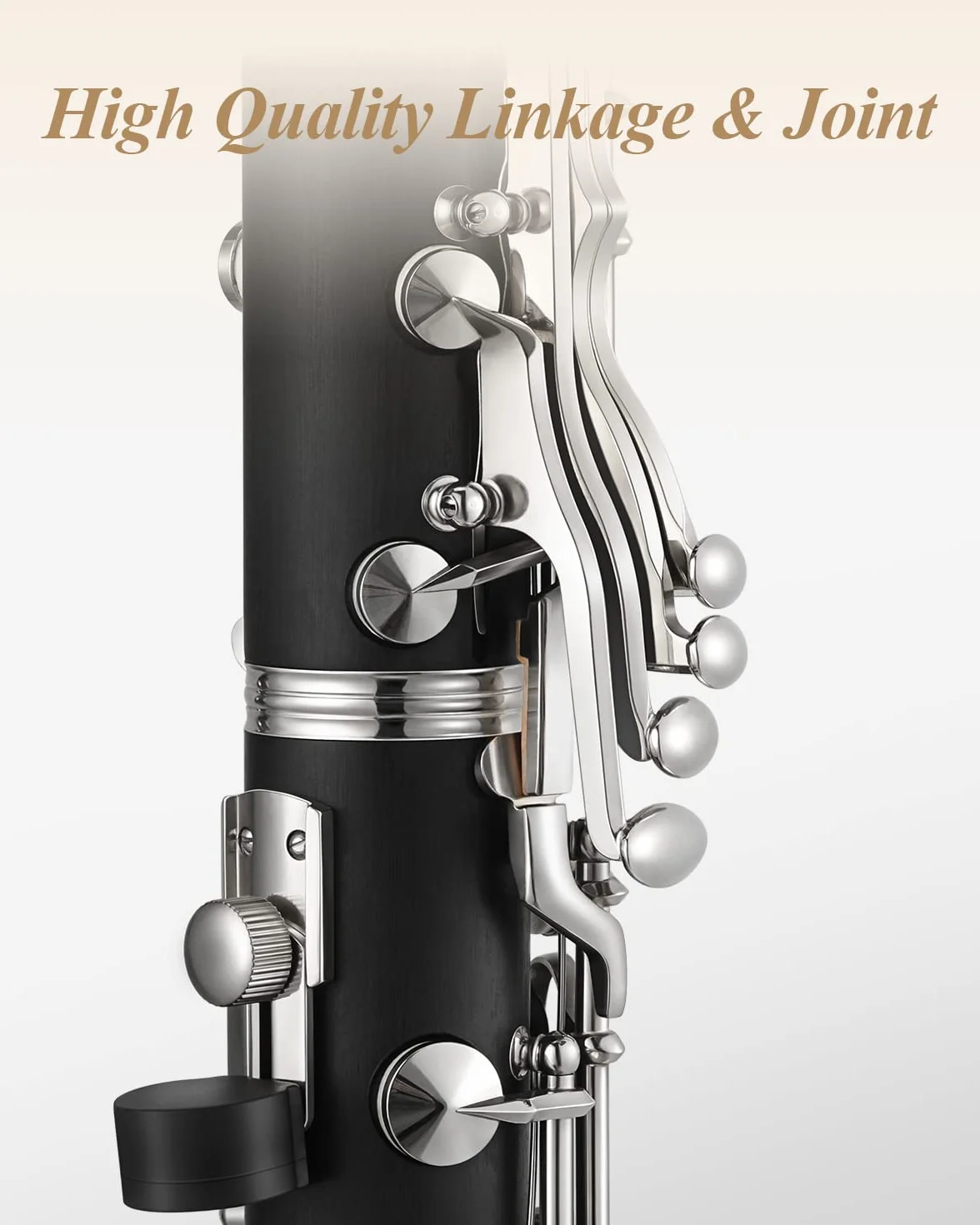 Eastar ECL-300 Black Ebonite B Flat Student Clarinet