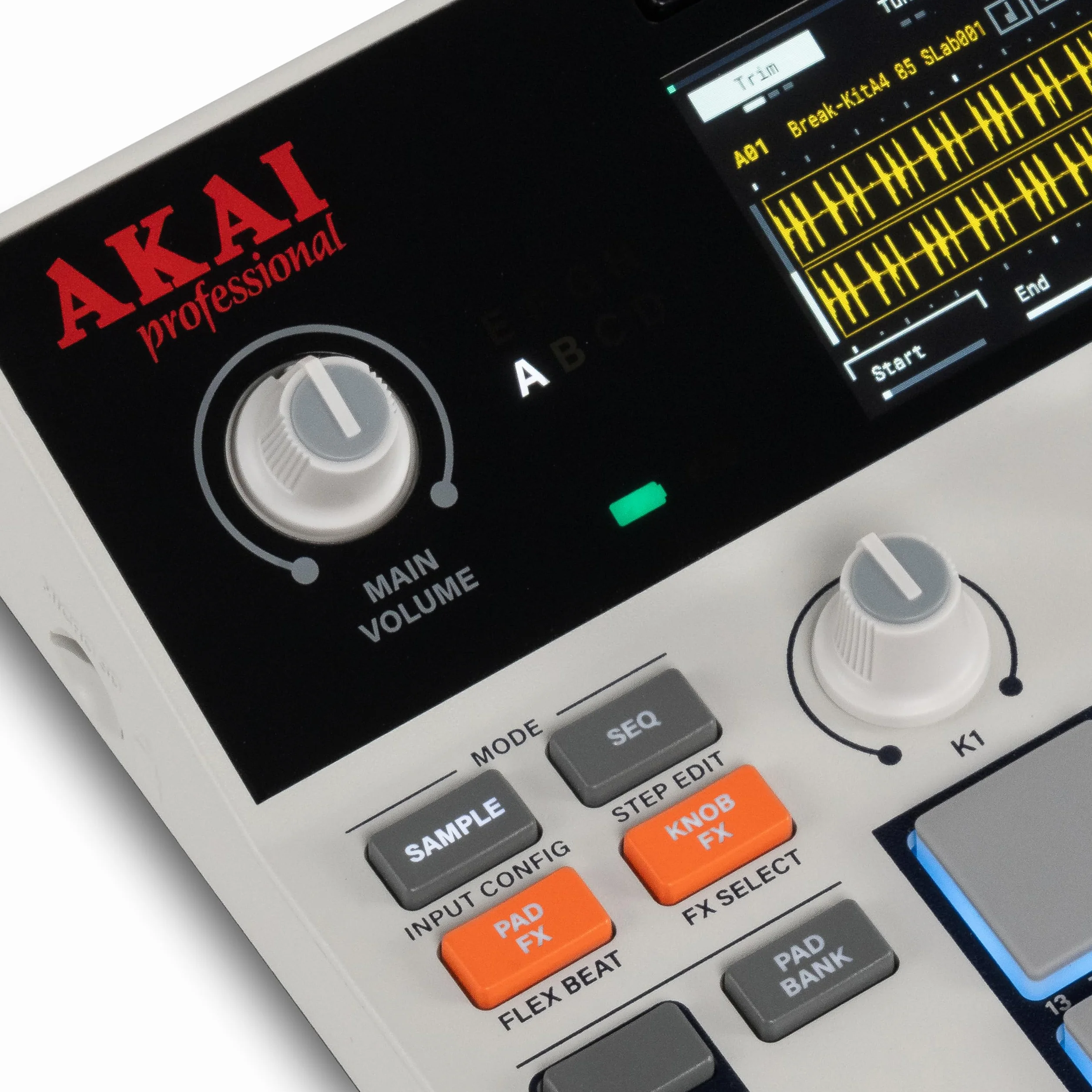 Akai Professional MPC Sample Sampler Portable Autonome avec Batterie Rechargeable USB-C