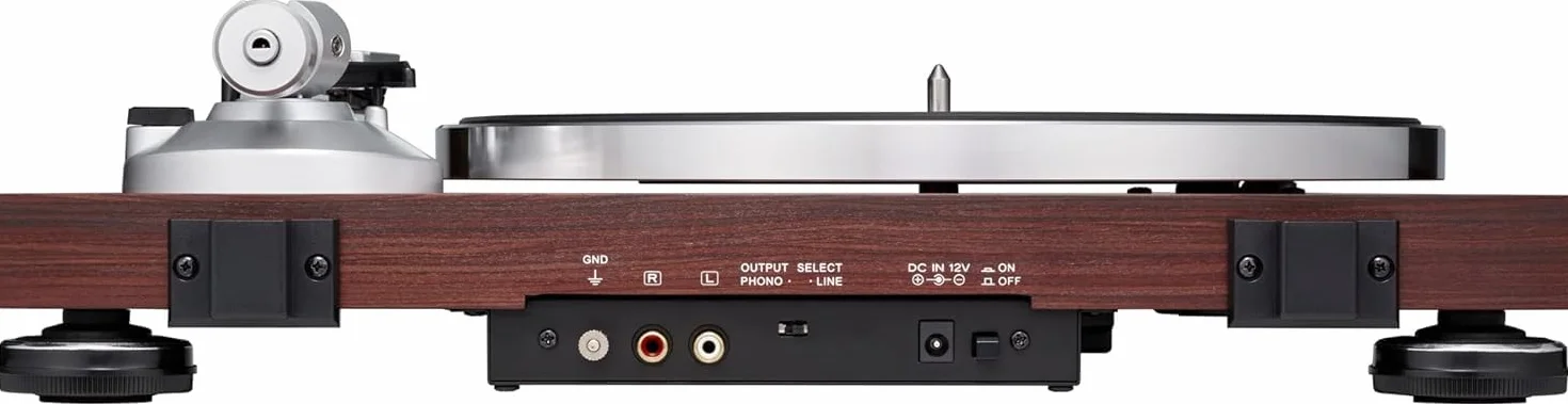 Audio-Technica LPW50BTRW Platine Vinyle Sans Fil à Entraînement par Courroie Palissandre