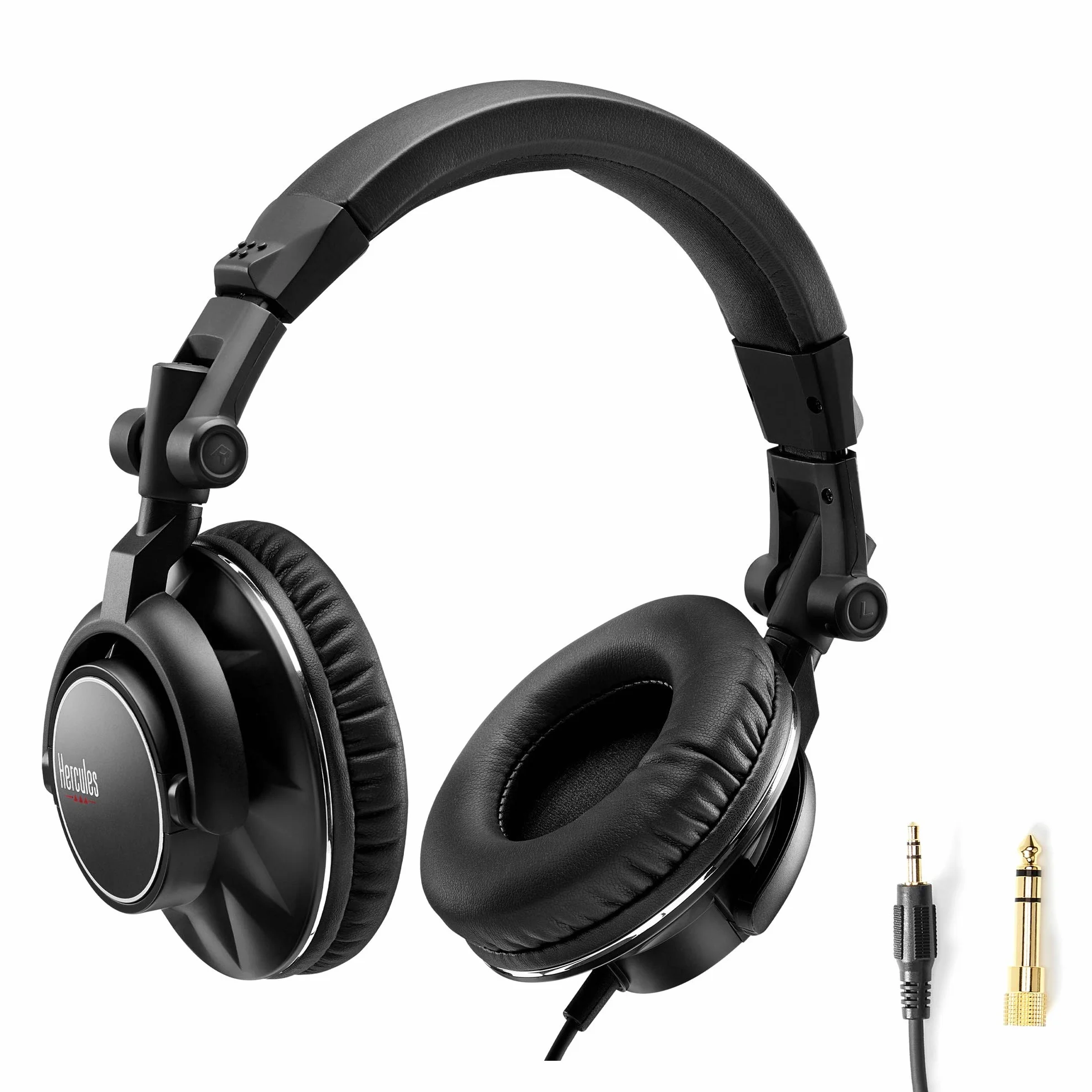 Hercules HDP DJ60 Casque DJ Professionnel Circum-aural Haute Isolation Acoustique Noir