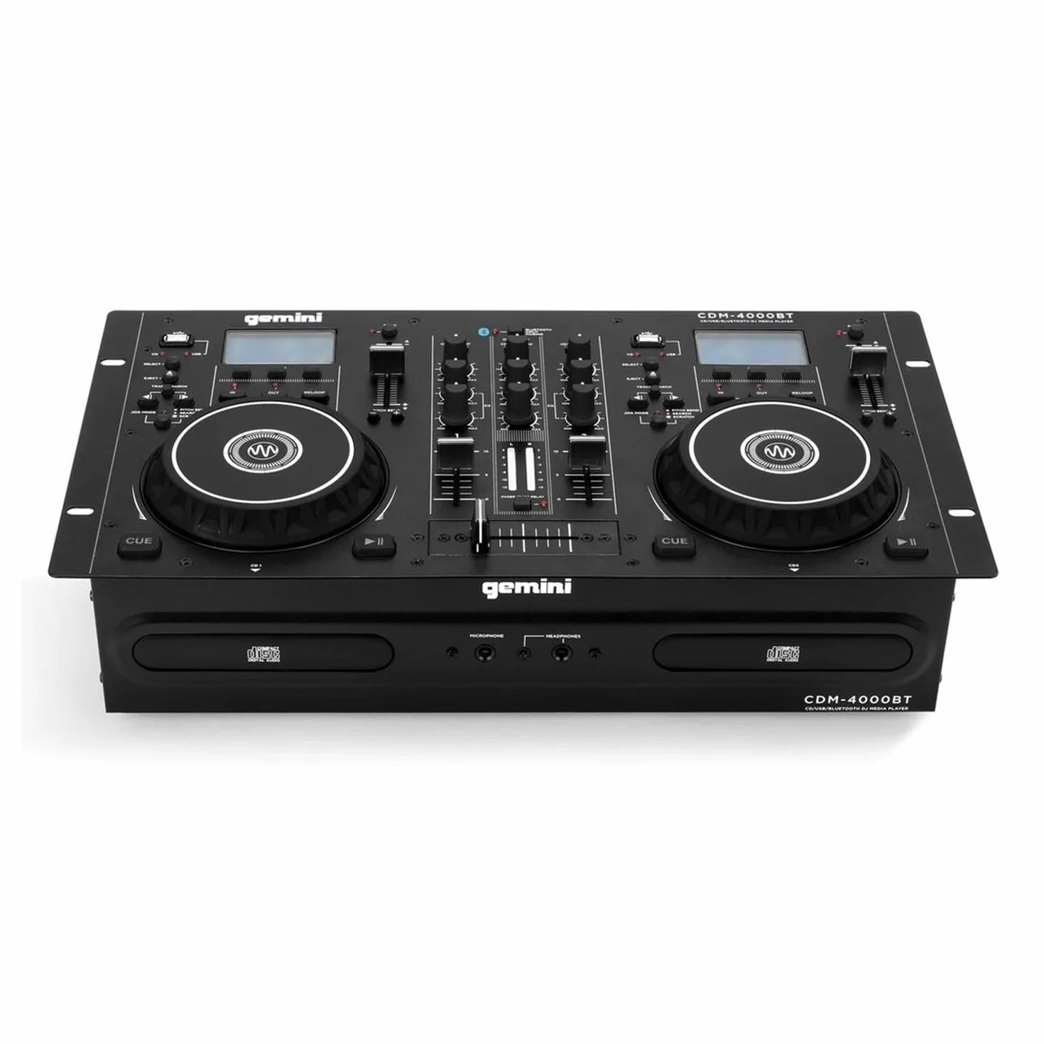 Gemini CDM-4000 Lecteur Combo Professionnel CD USB BT