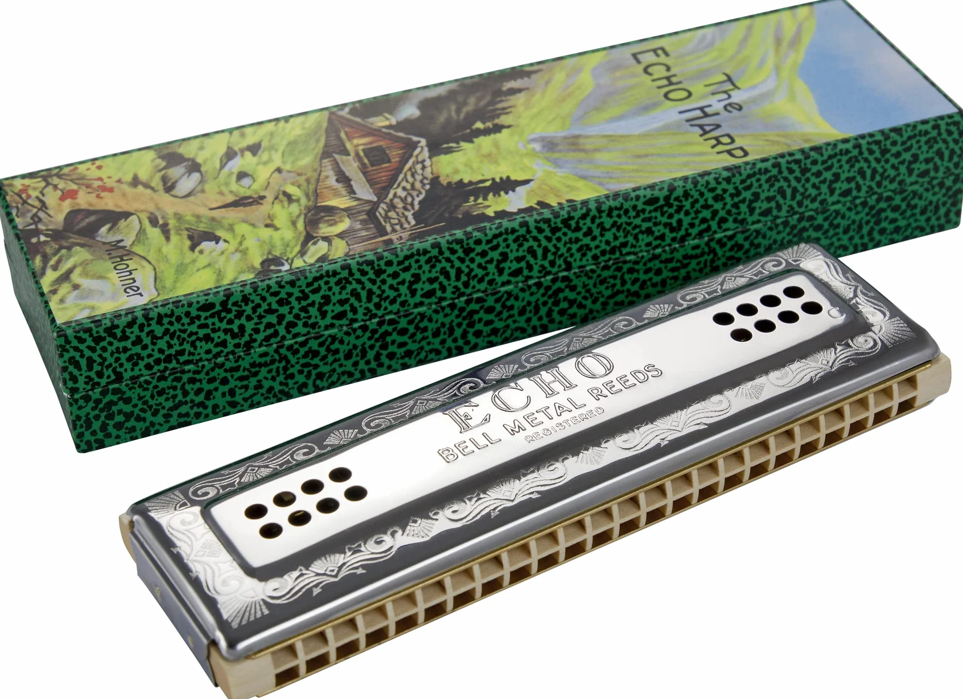 HOHNER Echo Harp 96 Harmonica Tonalité C/G