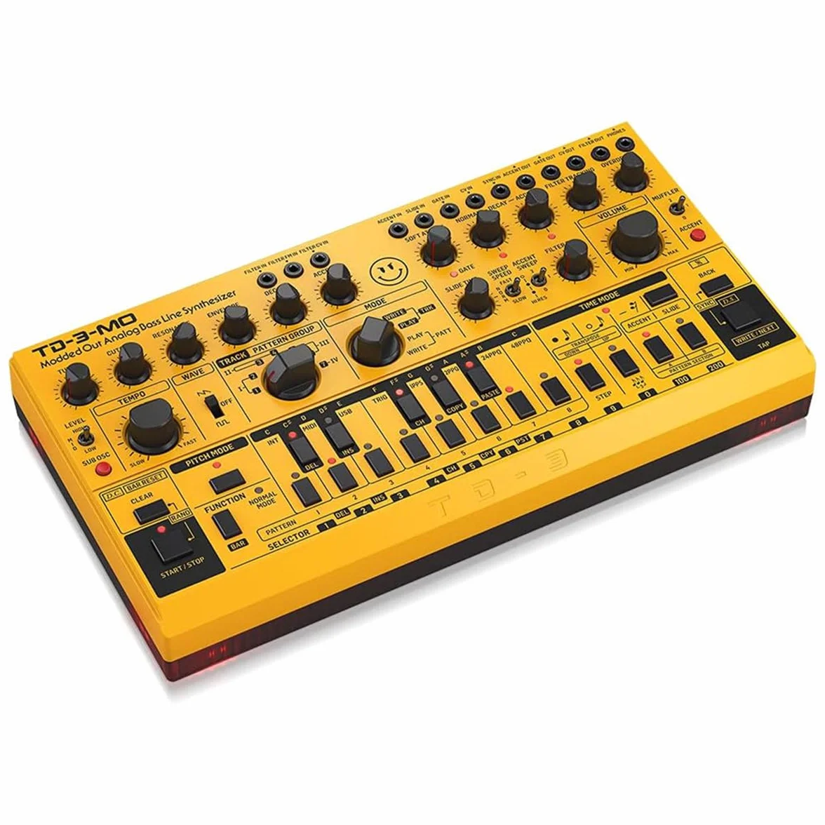 Behringer TD-3-MO-AM Desktop Synthesizer Analog Bass Line Synthesizer Amber