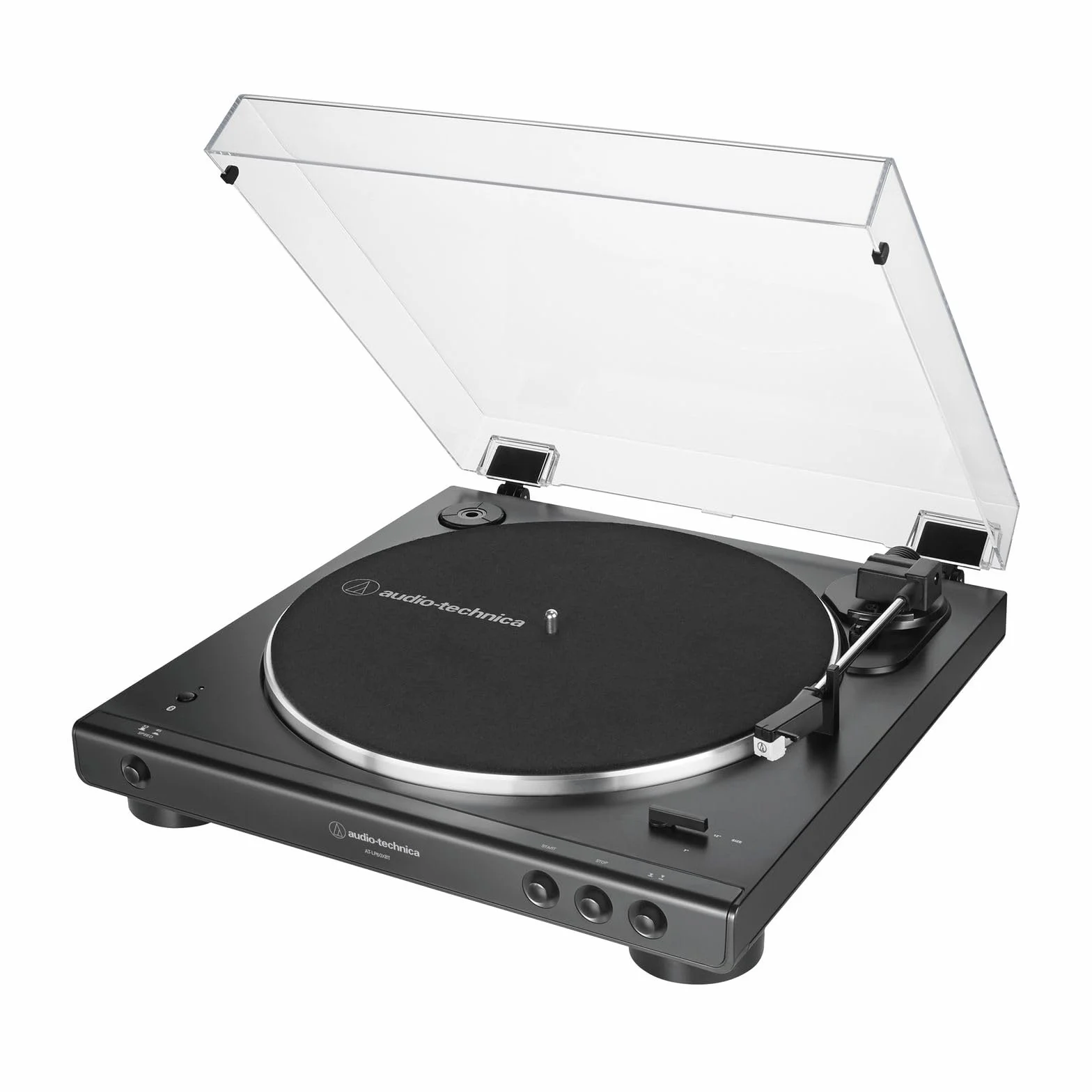 Audio-Technica LP60XBTWH Platine Vinyle sans Fil à Entraînement par Courroie Automatique