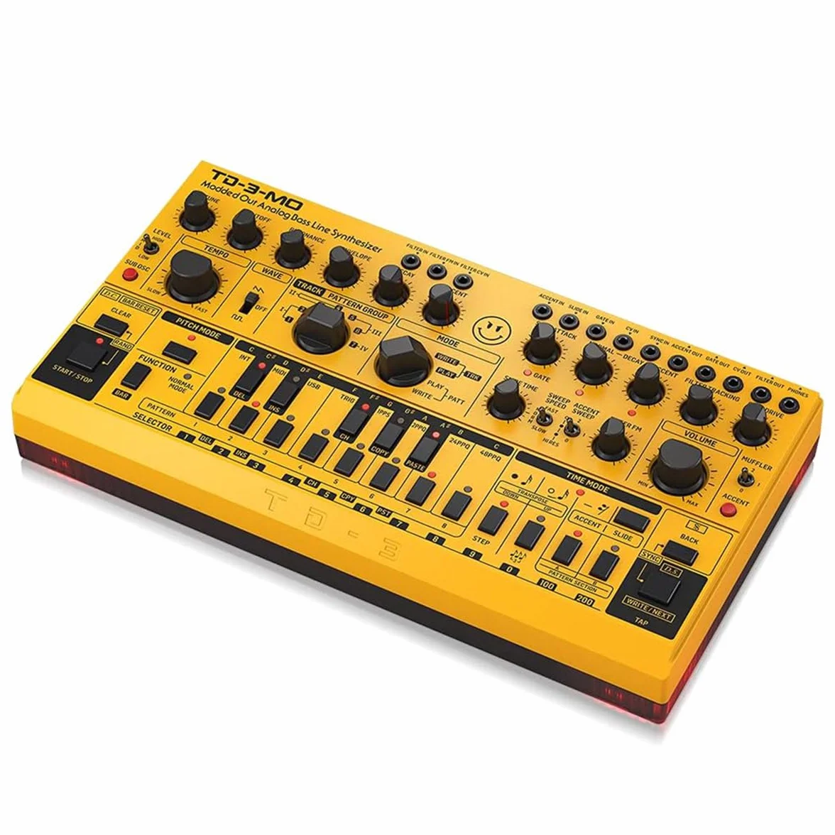 Behringer TD-3-MO-AM Desktop Synthesizer Analog Bass Line Synthesizer Amber