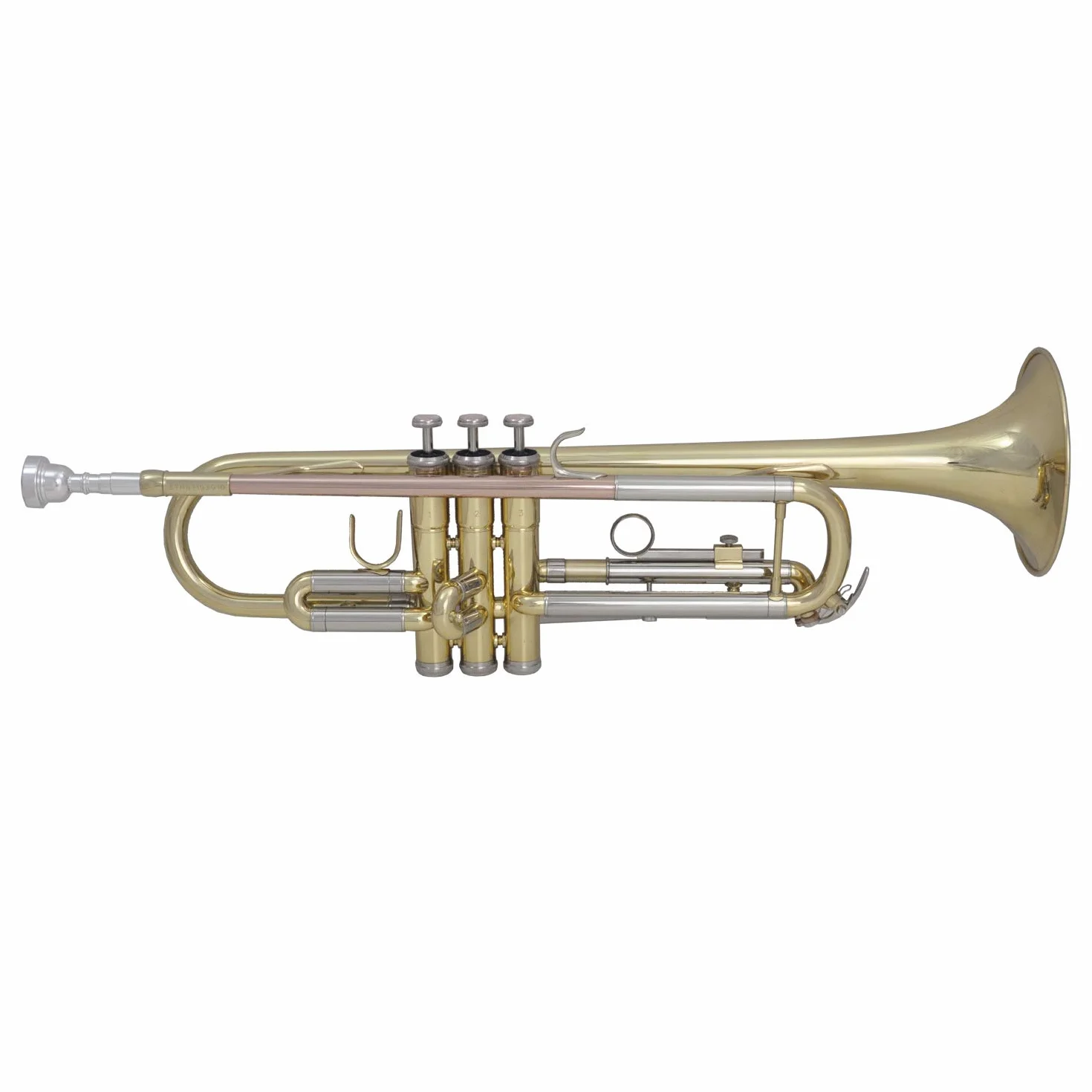 Trompette en sib TTR-171 laiton avec étui et accessoires Trumpet Basics