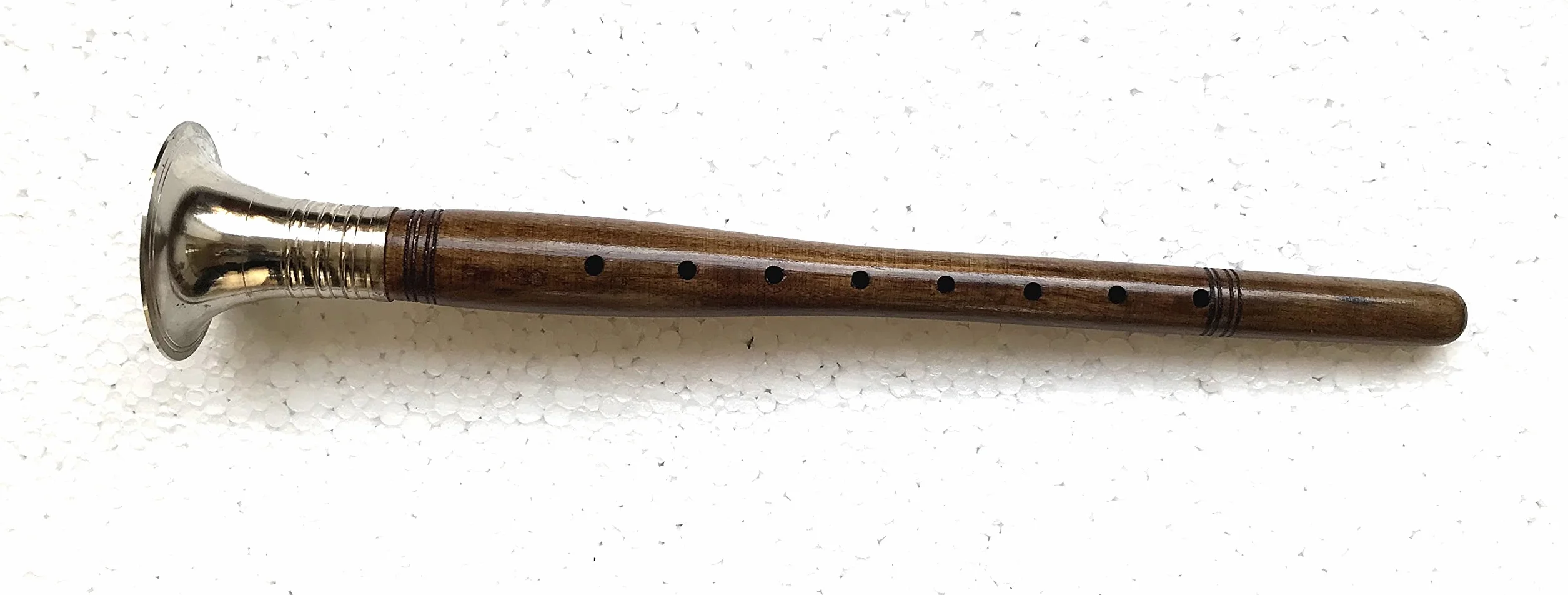 Shehnai Banarasi Instrument de musique à vent en bois 45,7 cm