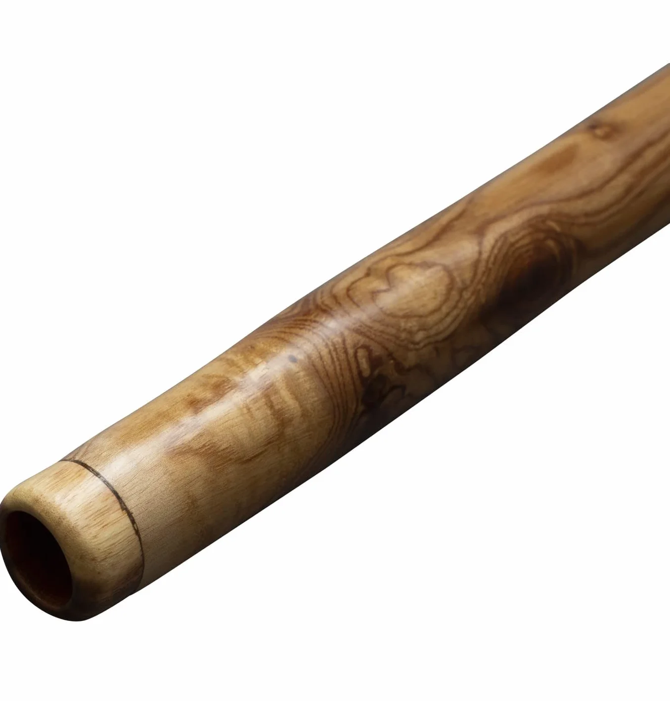 Didgeridoo Acajou série PRO 147cm avec sac I-cat, protecteur d'embouchure, DVD et cire d'abeille