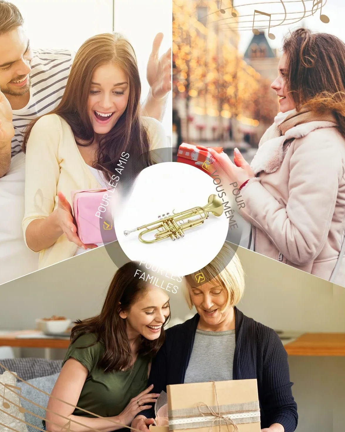 Eastar ETR-380 Standard Student Trumpet Bb Gold