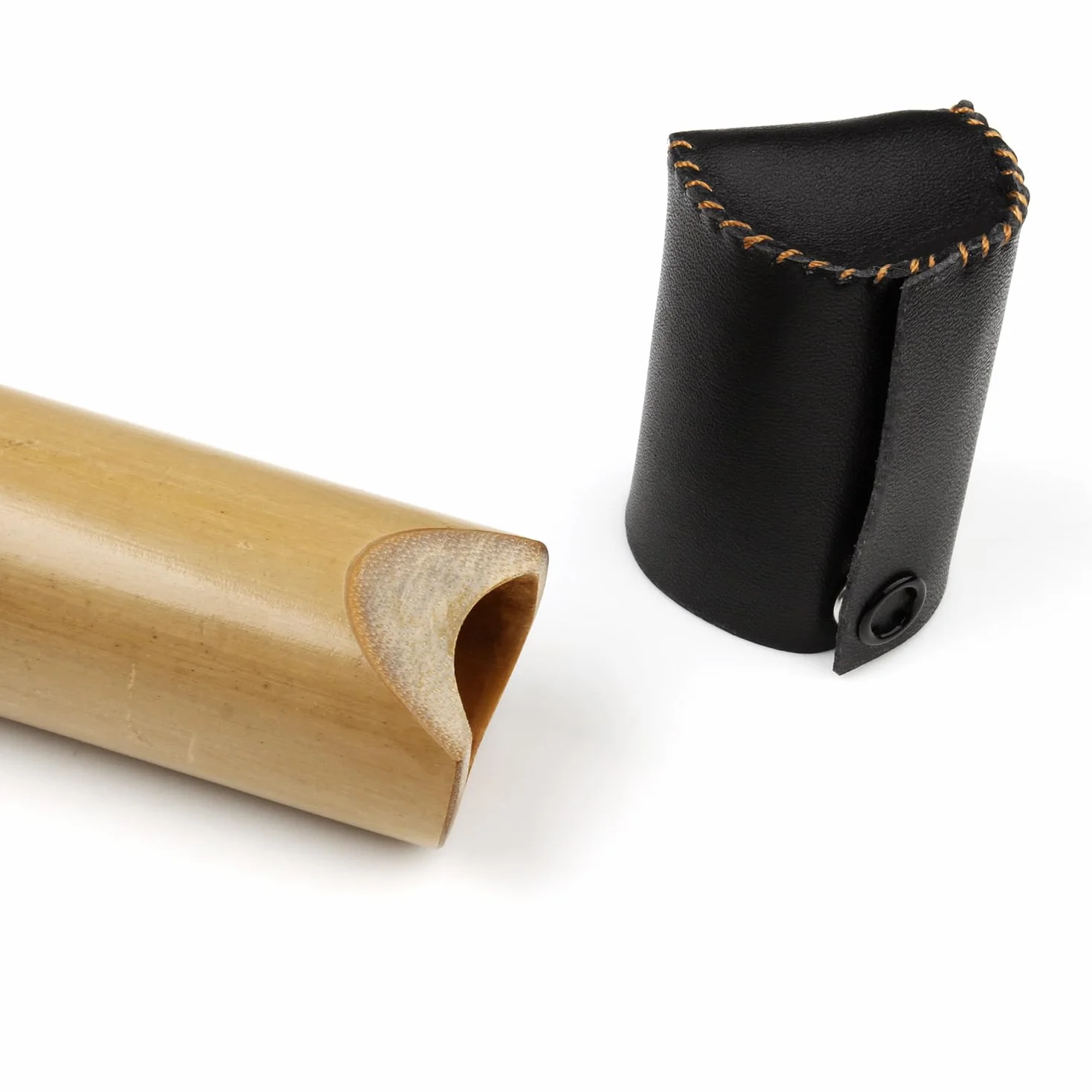 Shakuhachi D/E Flûte en bambou avec racine Instrument à vent 5 trous