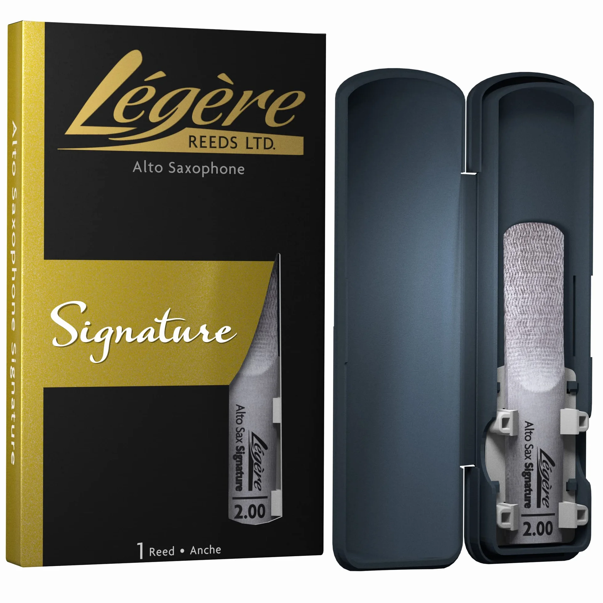 Légère Reeds Signature Force 2.00 Anche Synthétique Saxophone Alto ASG2.00