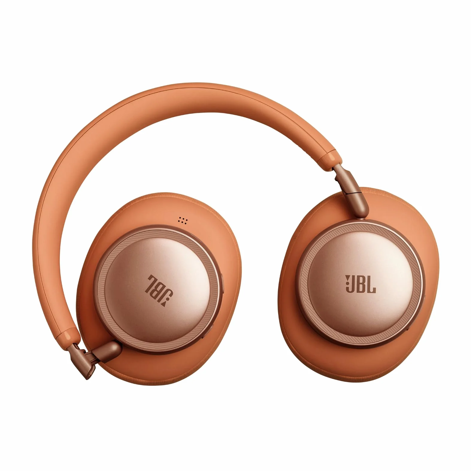 JBL Live 780NC Casque Circum-Auriculaire sans Fil à Réduction de Bruit Adaptative, Son Spatial, Commande Vocale, JBL Pure Bass, Orange