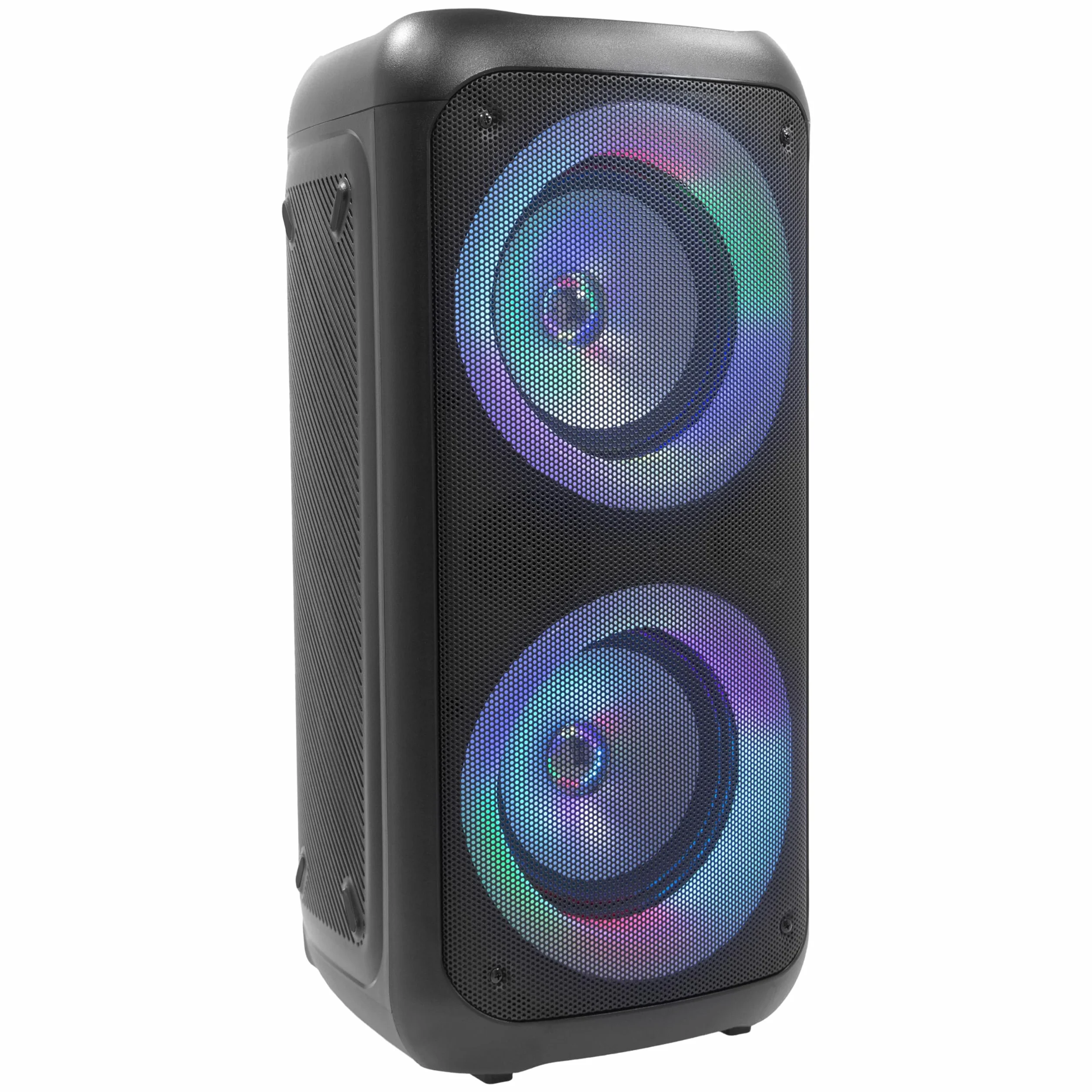 BoomTone DJ Traveler 400 Enceinte sur Batterie Bluetooth USB/SD Lumière Intégrée Poignée Télescopique