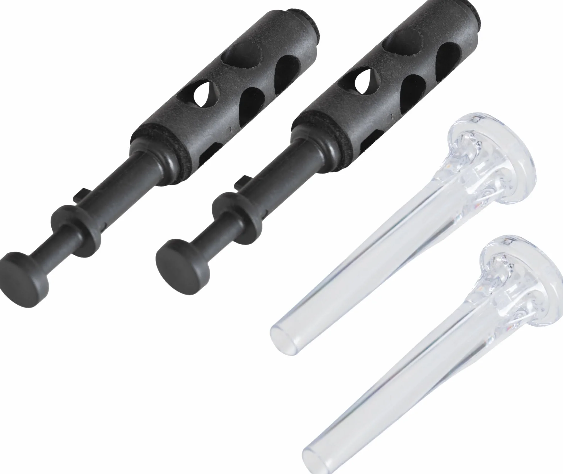 Classic Cantabile PTP-10BK Trompette Sib plastique ABS 450 g légère résistante intempéries housse 2 embouchures 2 pistons interchangeables pavillon 129 mm noir