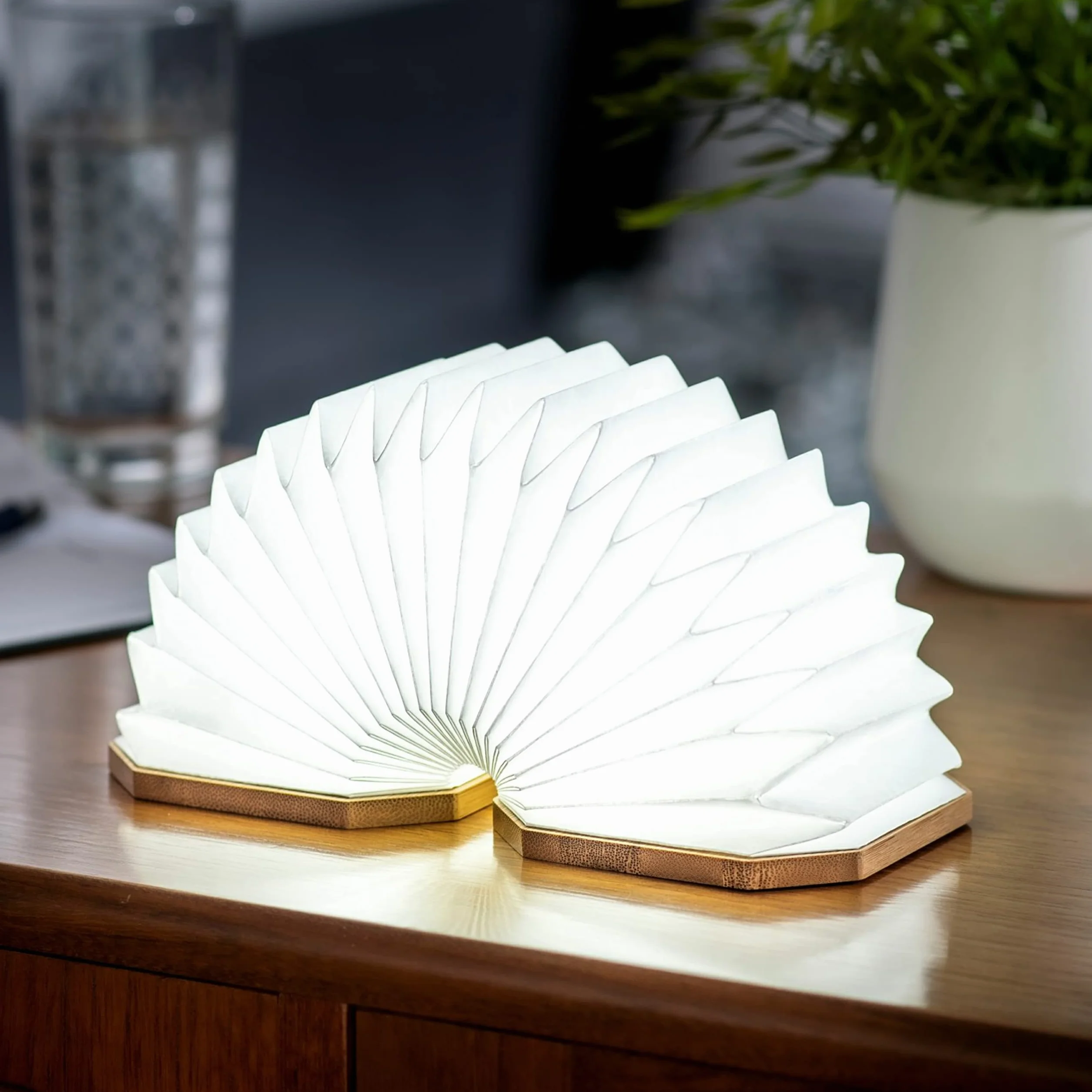 SMART ACCORDION LAMP BAMBOO