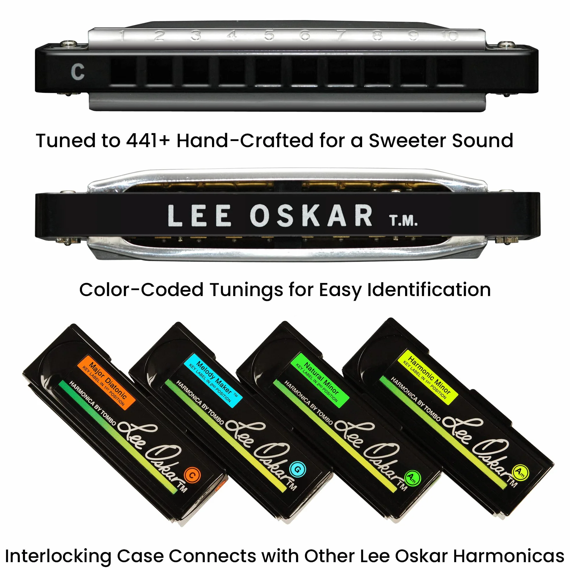 Lee Oskar Harmonica Natural Minor 1910N La mineur
