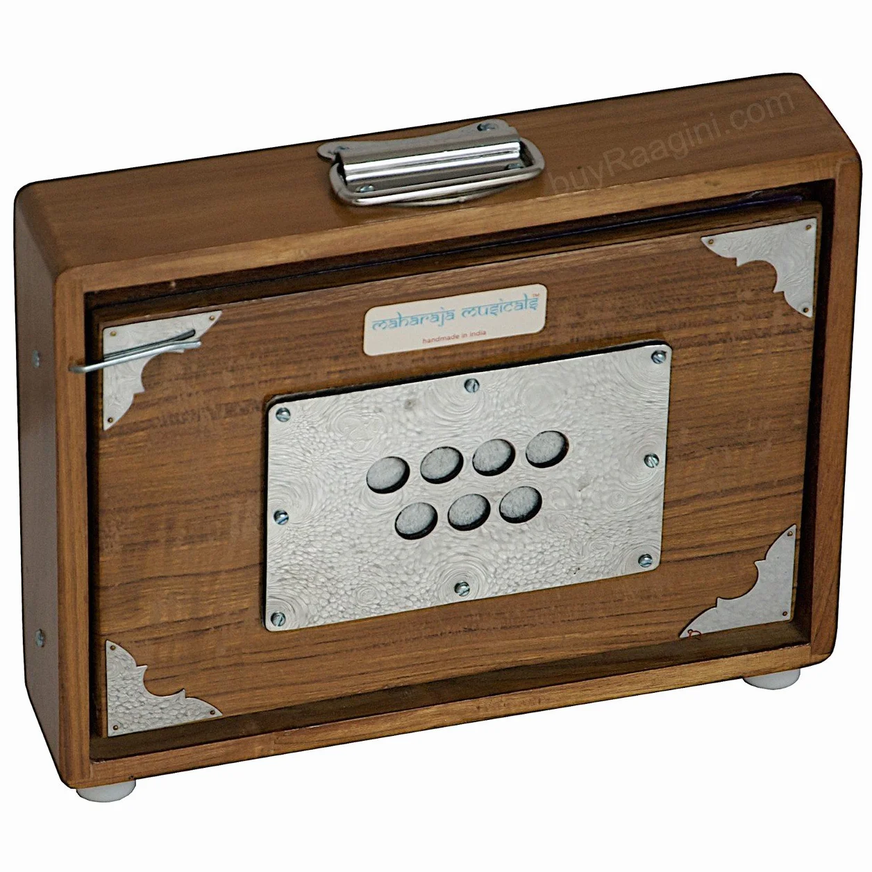 Maharaja Musicals Shruti Box Surpeti 13 Drone Notes Teak Wood Indian Musical Instrument