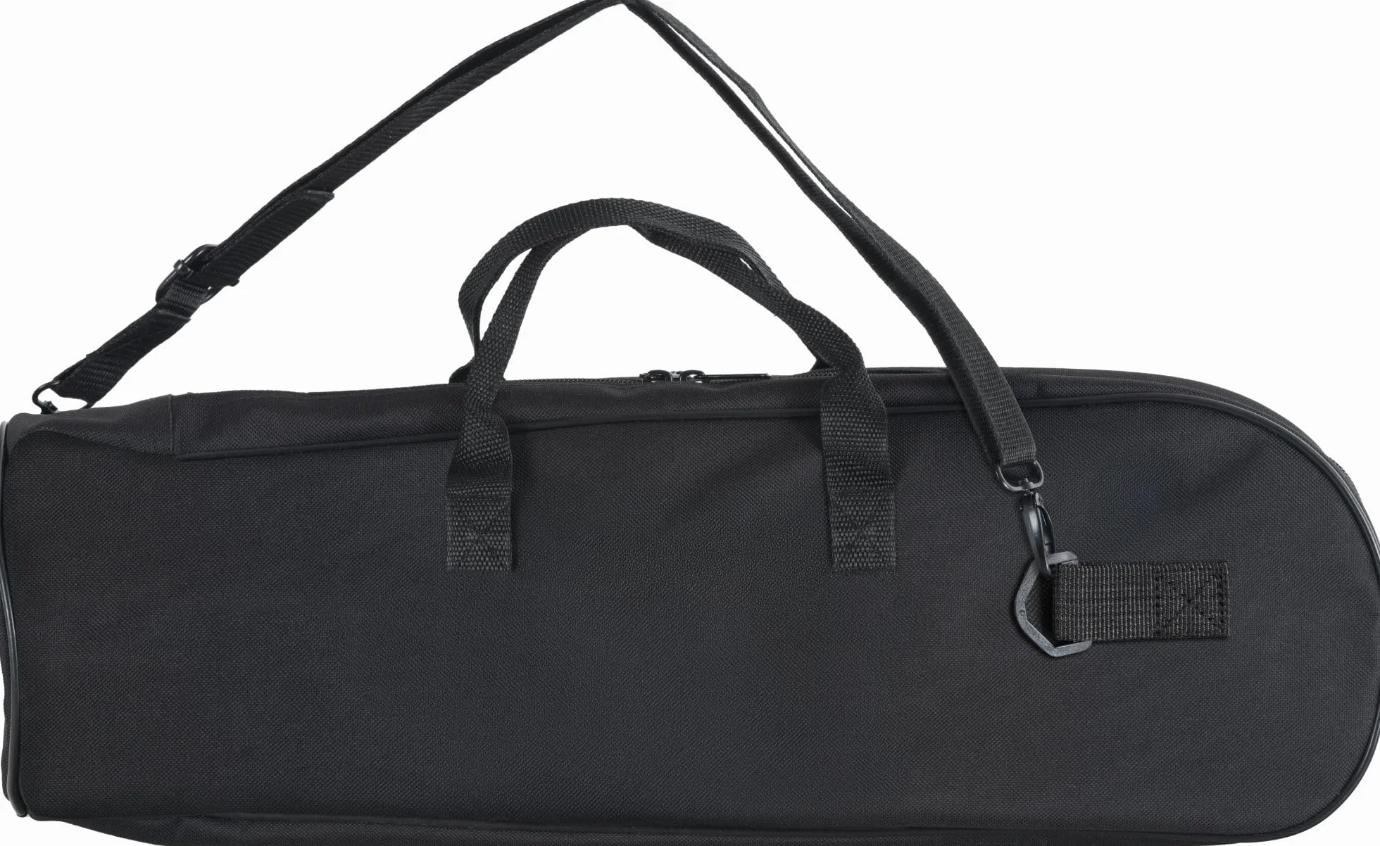 Classic Cantabile PTP-10BK Trompette Sib plastique ABS 450 g légère résistante intempéries housse 2 embouchures 2 pistons interchangeables pavillon 129 mm noir