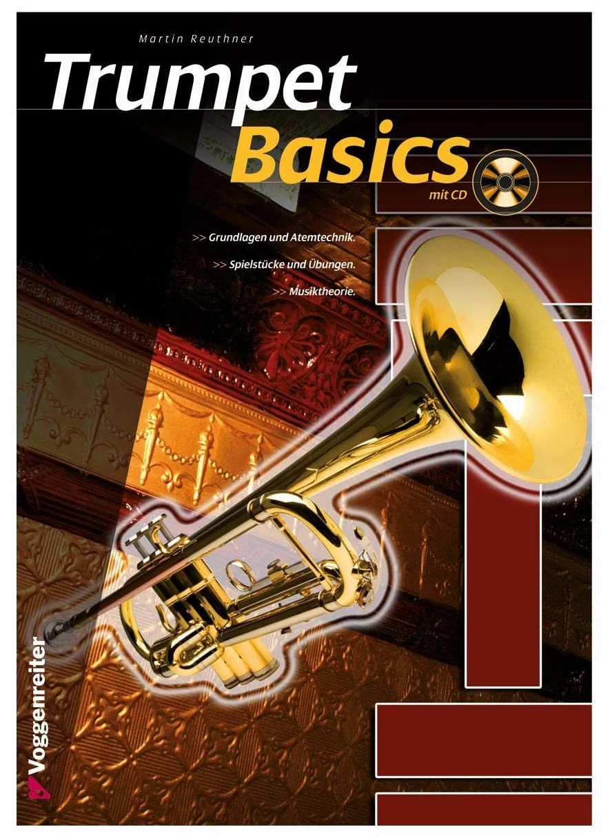 Trompette en sib TTR-171 laiton avec étui et accessoires Trumpet Basics